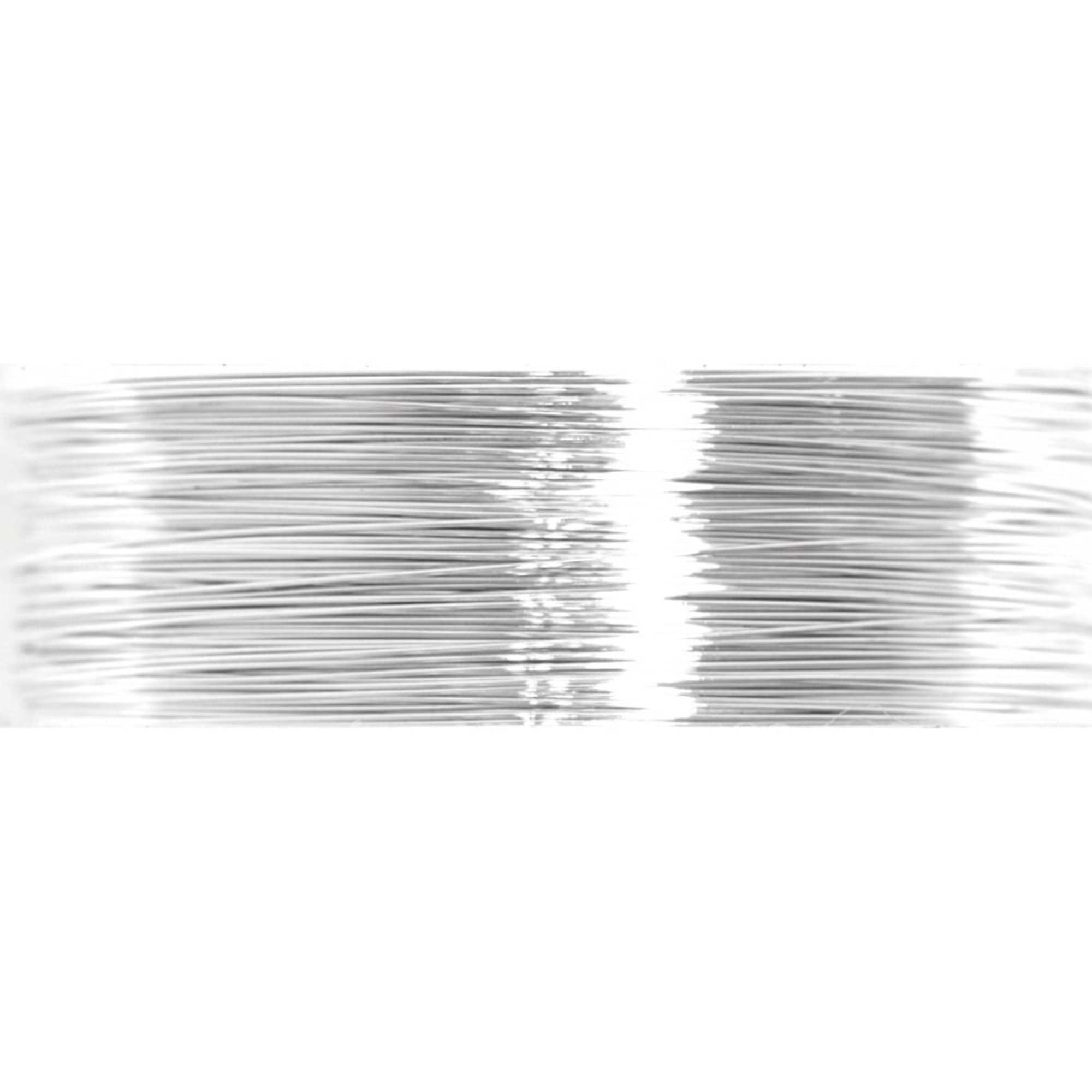 Beading Wire - Silver 24 Yards