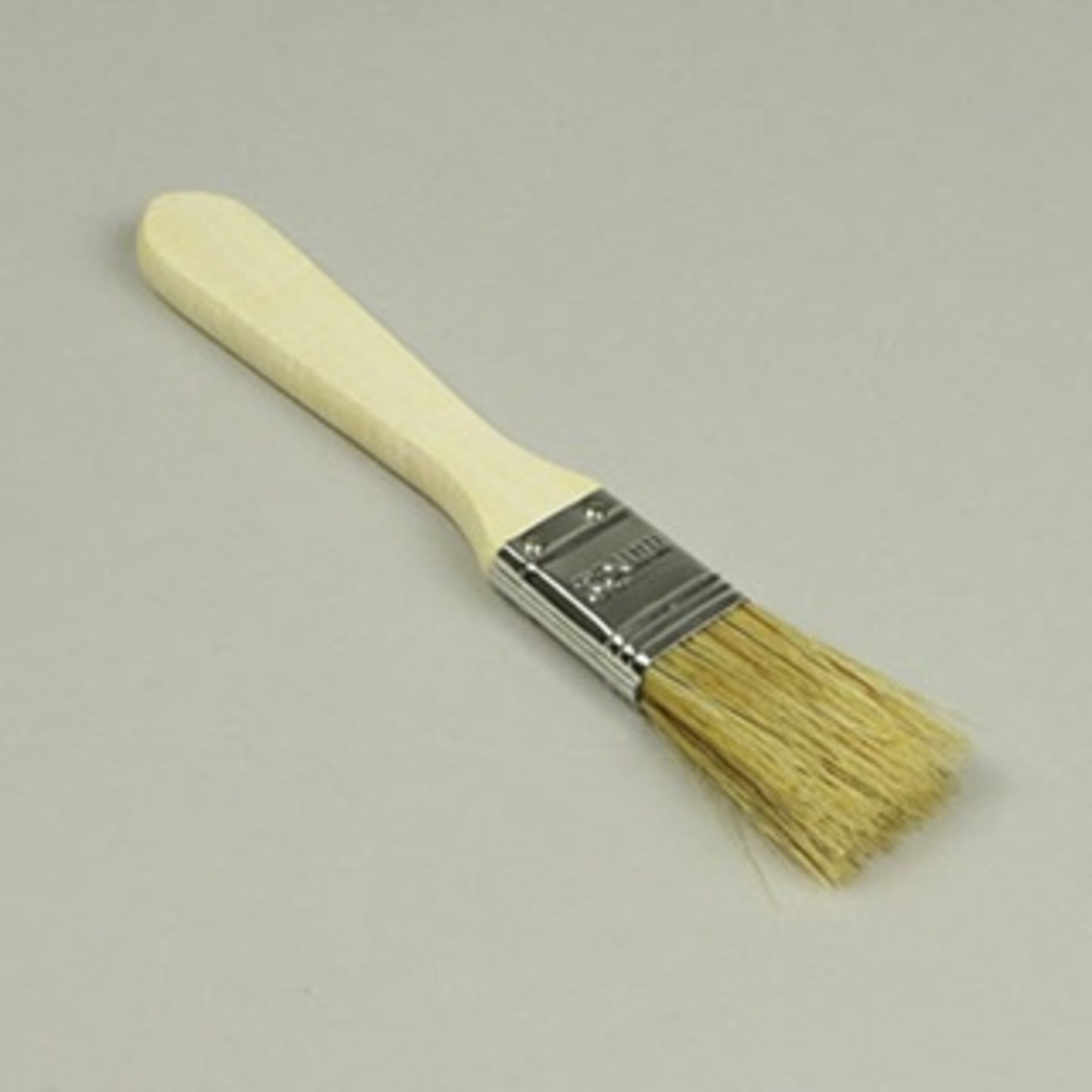 Brush, Natural Bristles, Wood Handle - 25mm