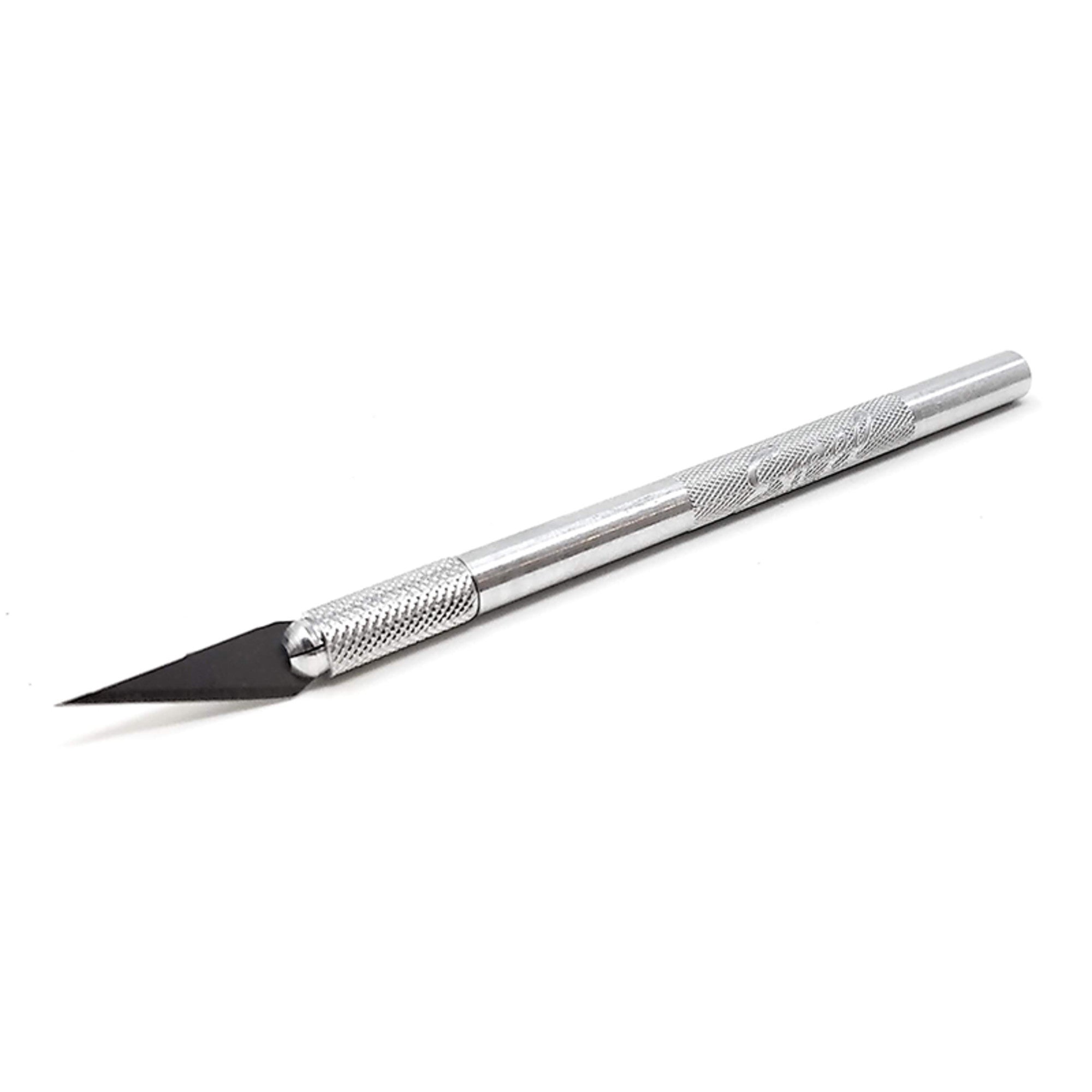 K1 Knife, Light Duty Round Aluminium with Safety Cap (Carded)