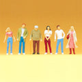 1:100 Figures Standing Passers By (6 pcs)
