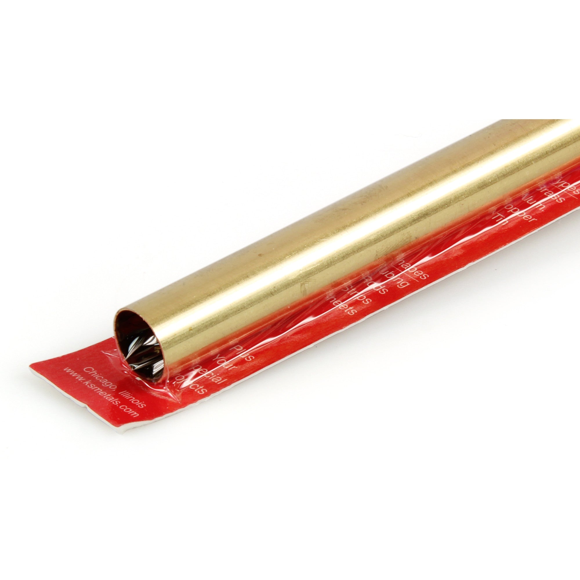 Brass Round Tube 1/16  12in - .006in Wall (2 pcs)