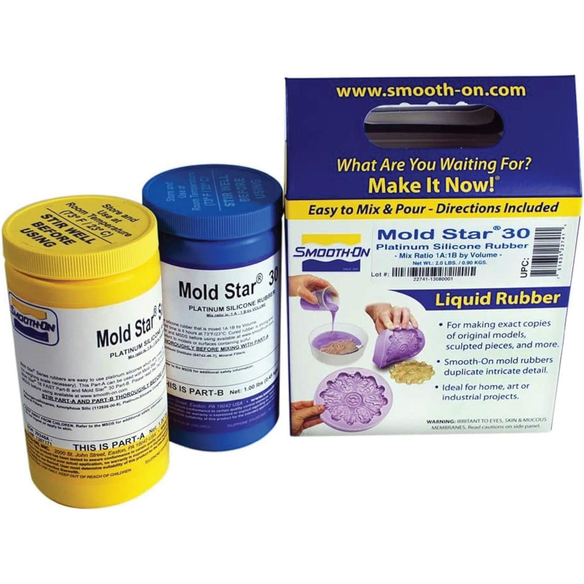 Mold Star Series Silicone Rubber - Mold Star 15 Silicone SLOW