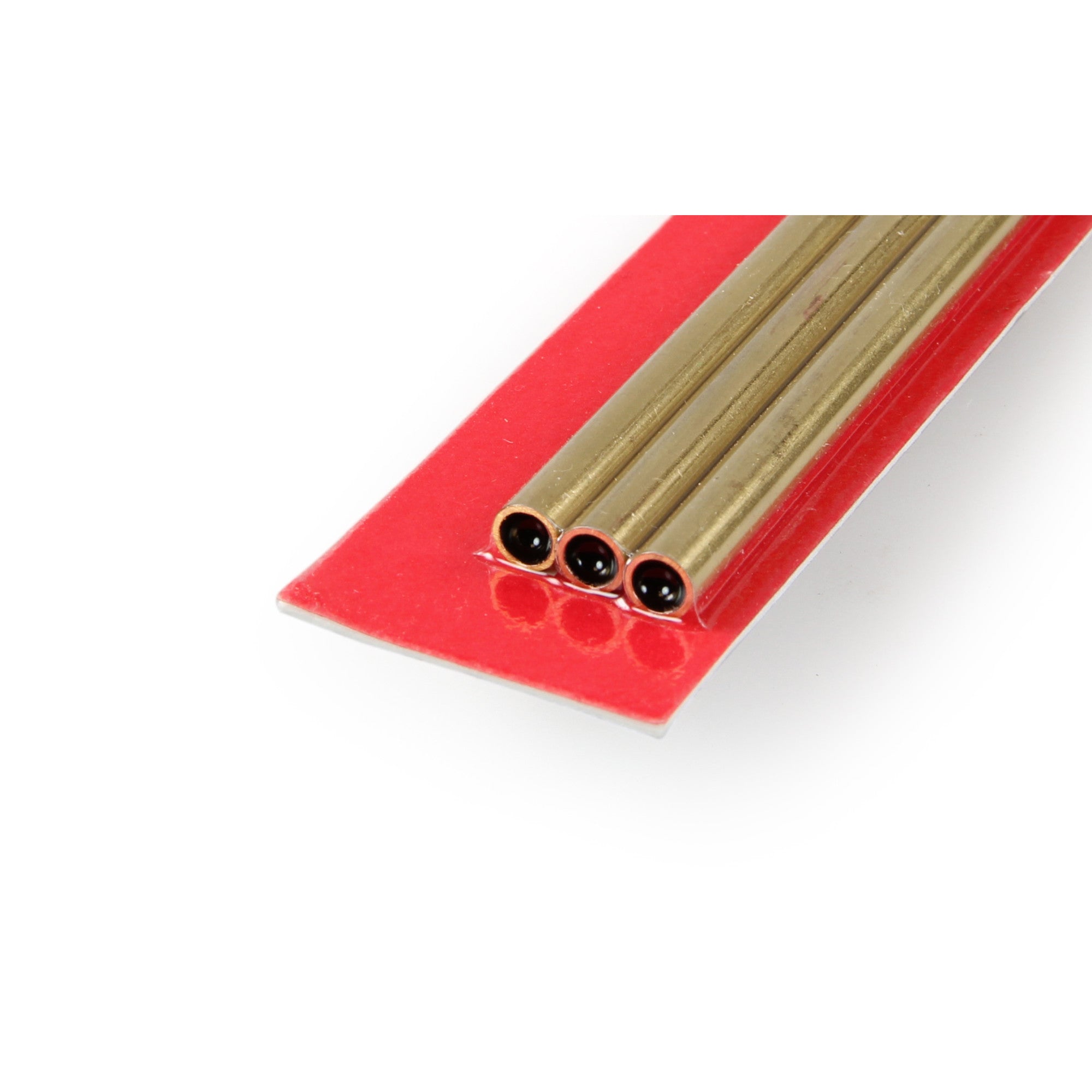 1mm Brass Round Tube, .225mm Wall (300mm long) (4 pcs)