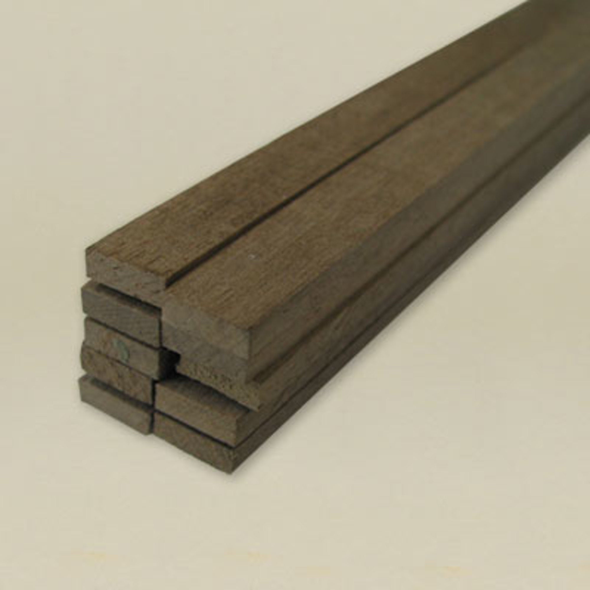 Walnut Rectangular Rod Packs - 1.5  6.0mm