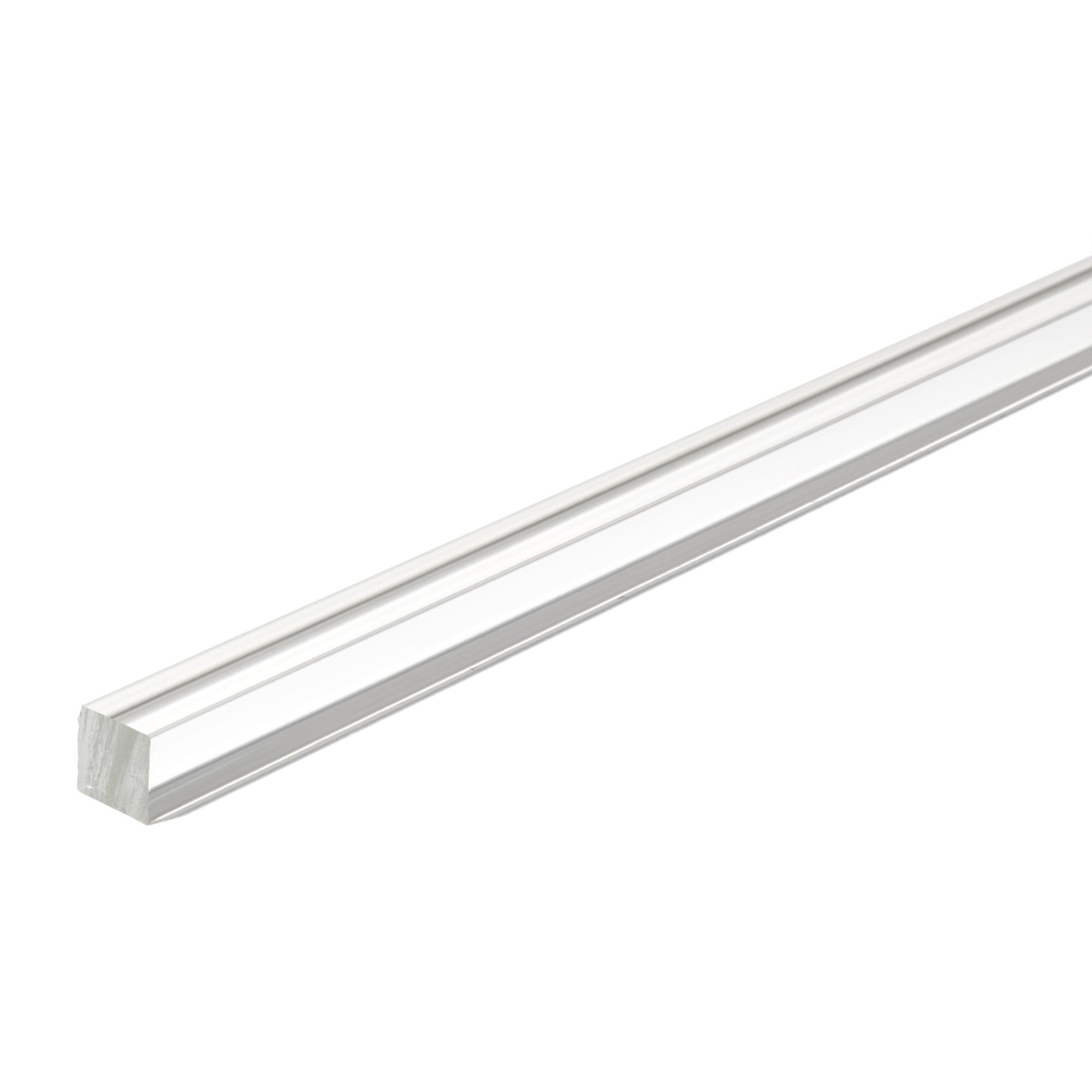 Clear Square Rod - 3.0  3.0  1000mm