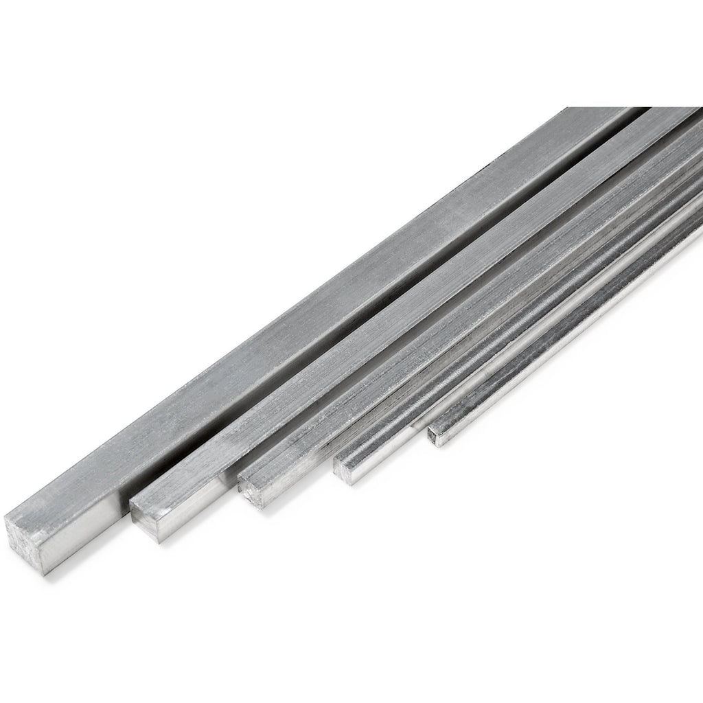 Aluminium Square Rod, 4.0mm