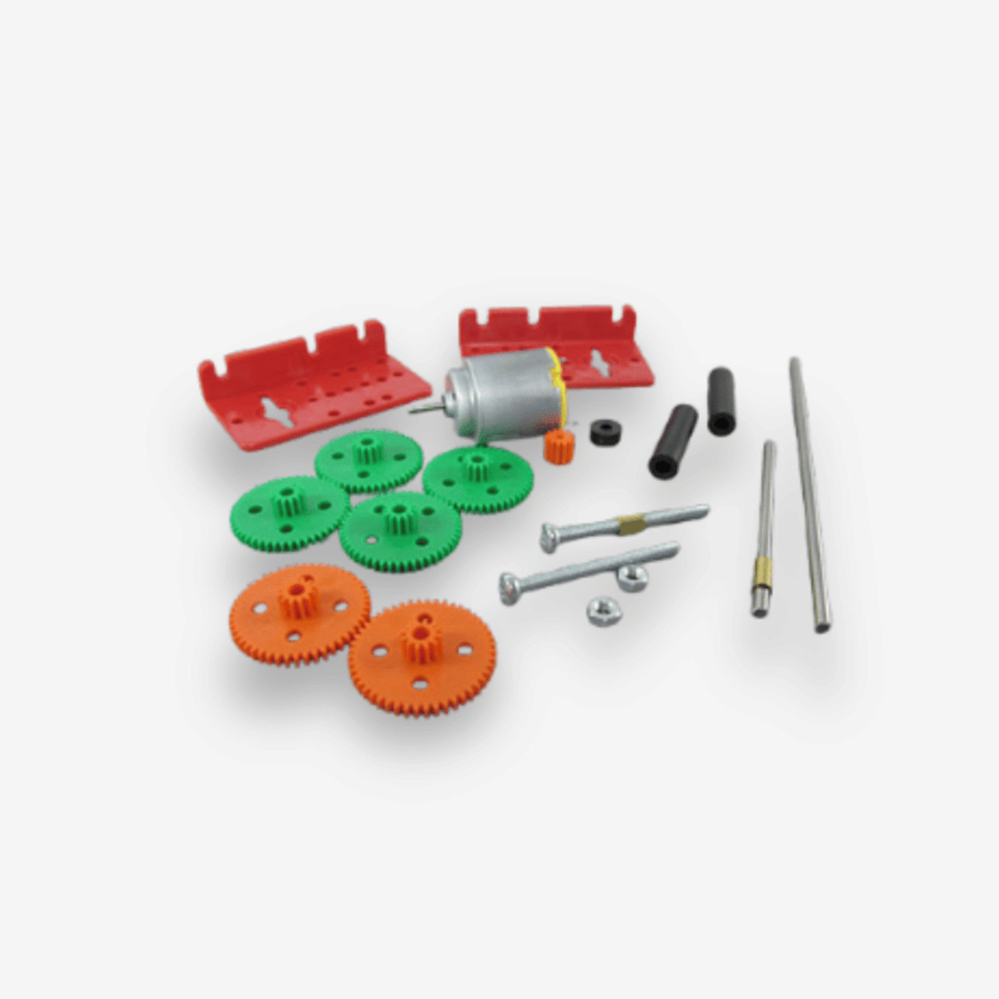 Motor/gearbox multi ratio (plastic gears)