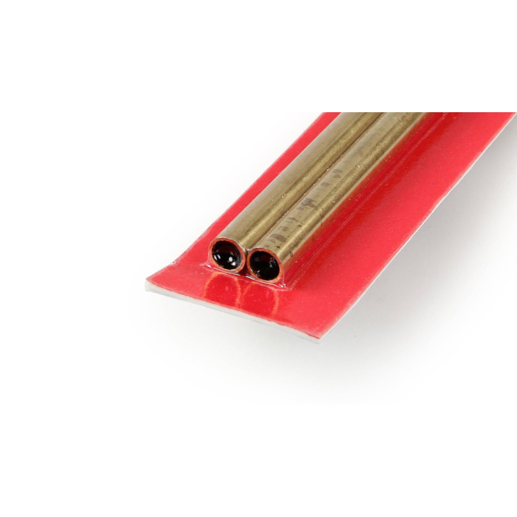 1mm Brass Round Tube, .225mm Wall (300mm long) (4 pcs)