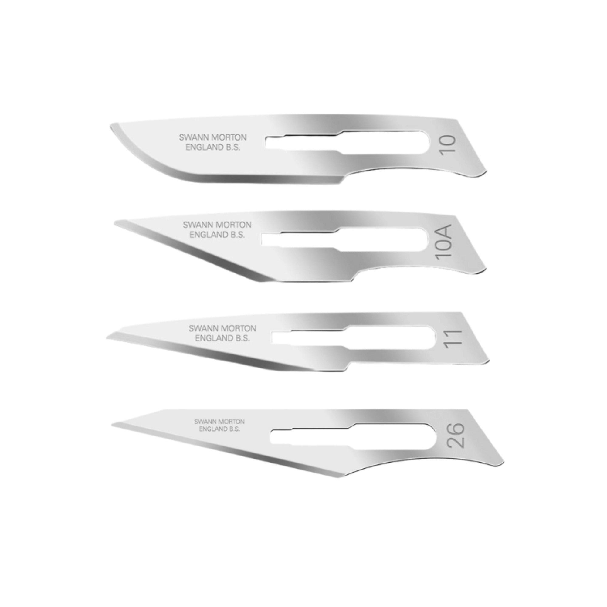 Scalpel Blades, Various (5 pcs) - Scalpel Blade No.10