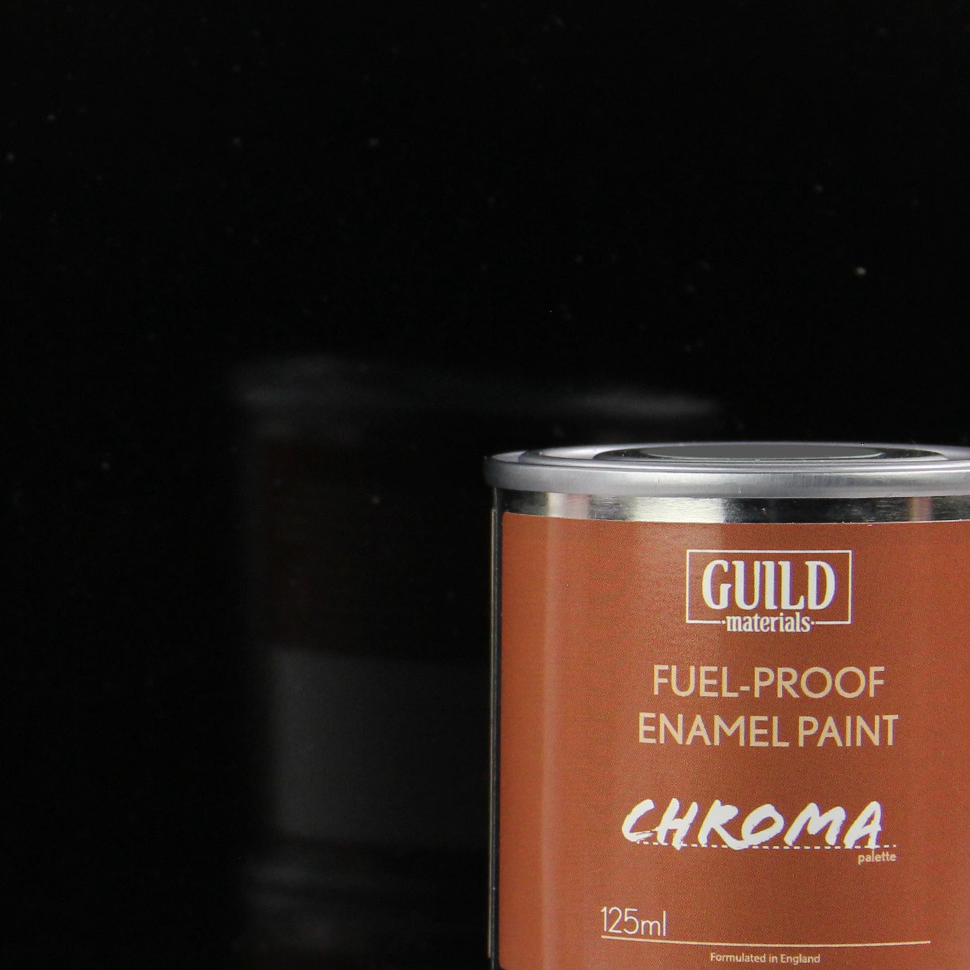 Chroma Enamel Fuelproof Paint Gloss Red (125ml Tin)