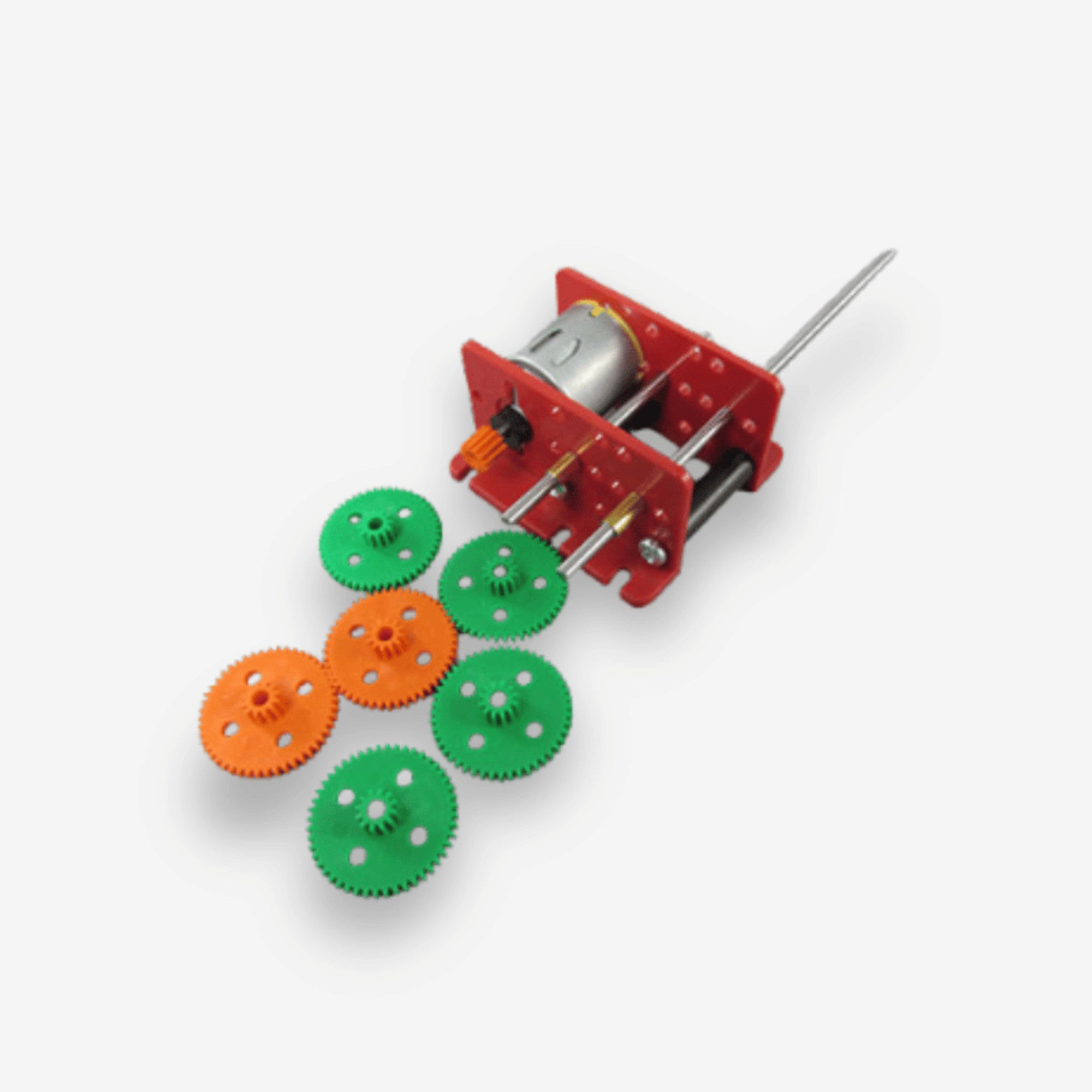 Motor/gearbox multi ratio (plastic gears)