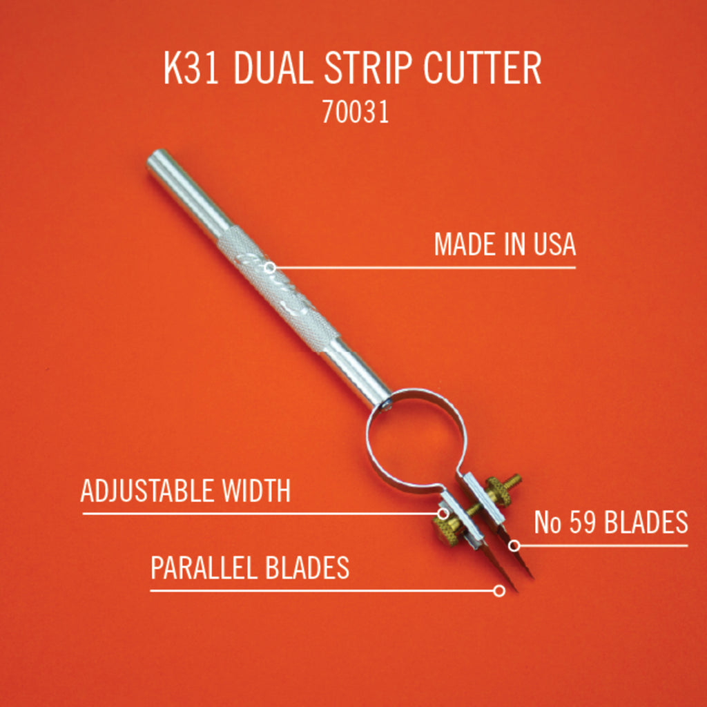 Dual Flex Strip Cutter (2x Blades) (Boxed)