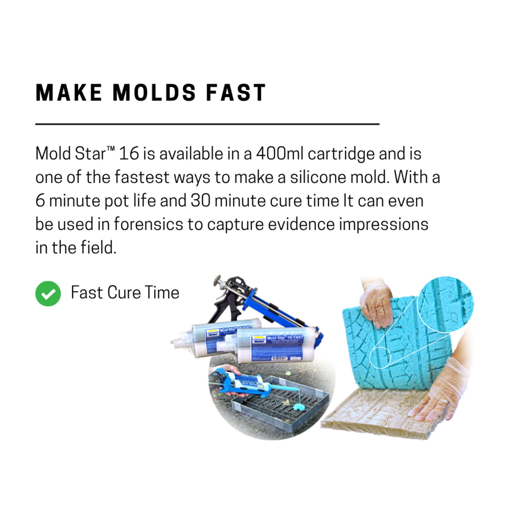 Mold Star Series Silicone Rubber - Mold Star 15 Silicone SLOW