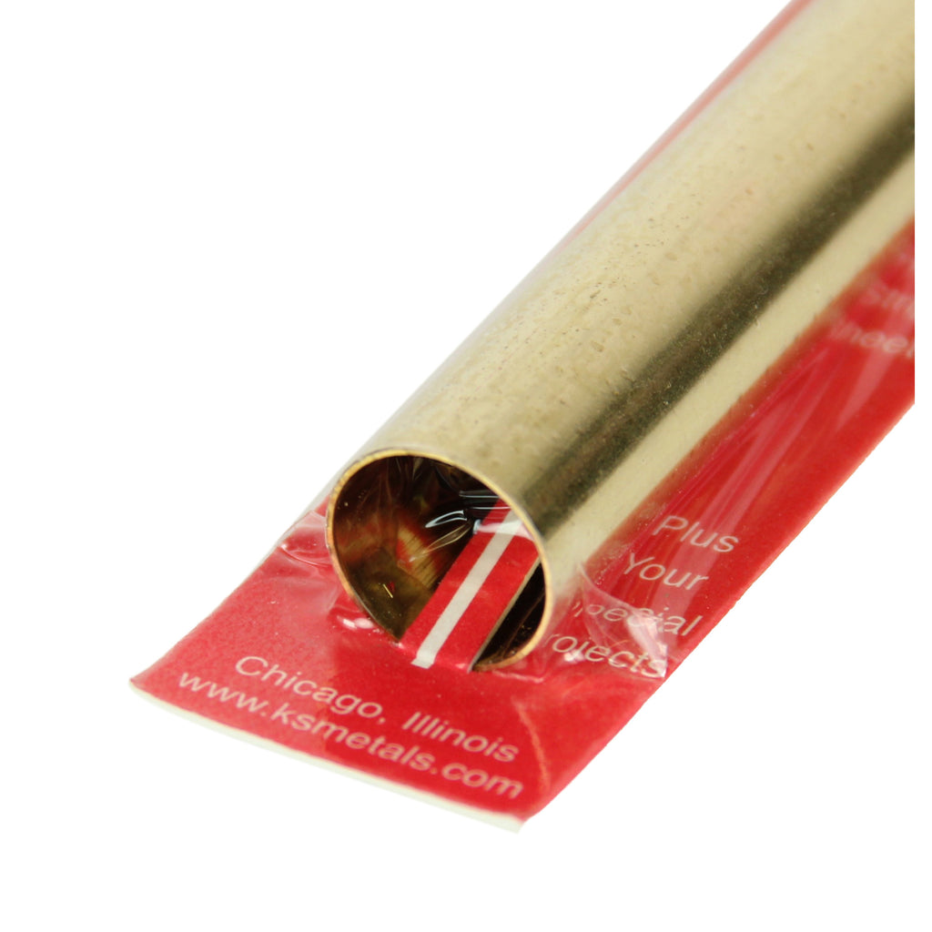 Brass Round Tube 1/16  12in - .014in Wall (3 pcs)