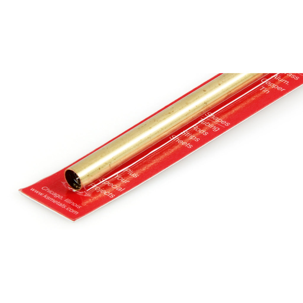 Brass Round Tube 1/16  12in - .014in Wall (3 pcs)