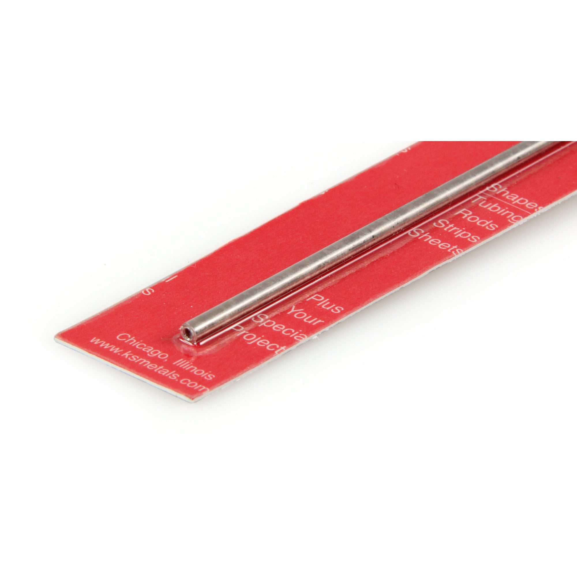 Stainless Steel Round Tube 1/8  12in - .028in Wall