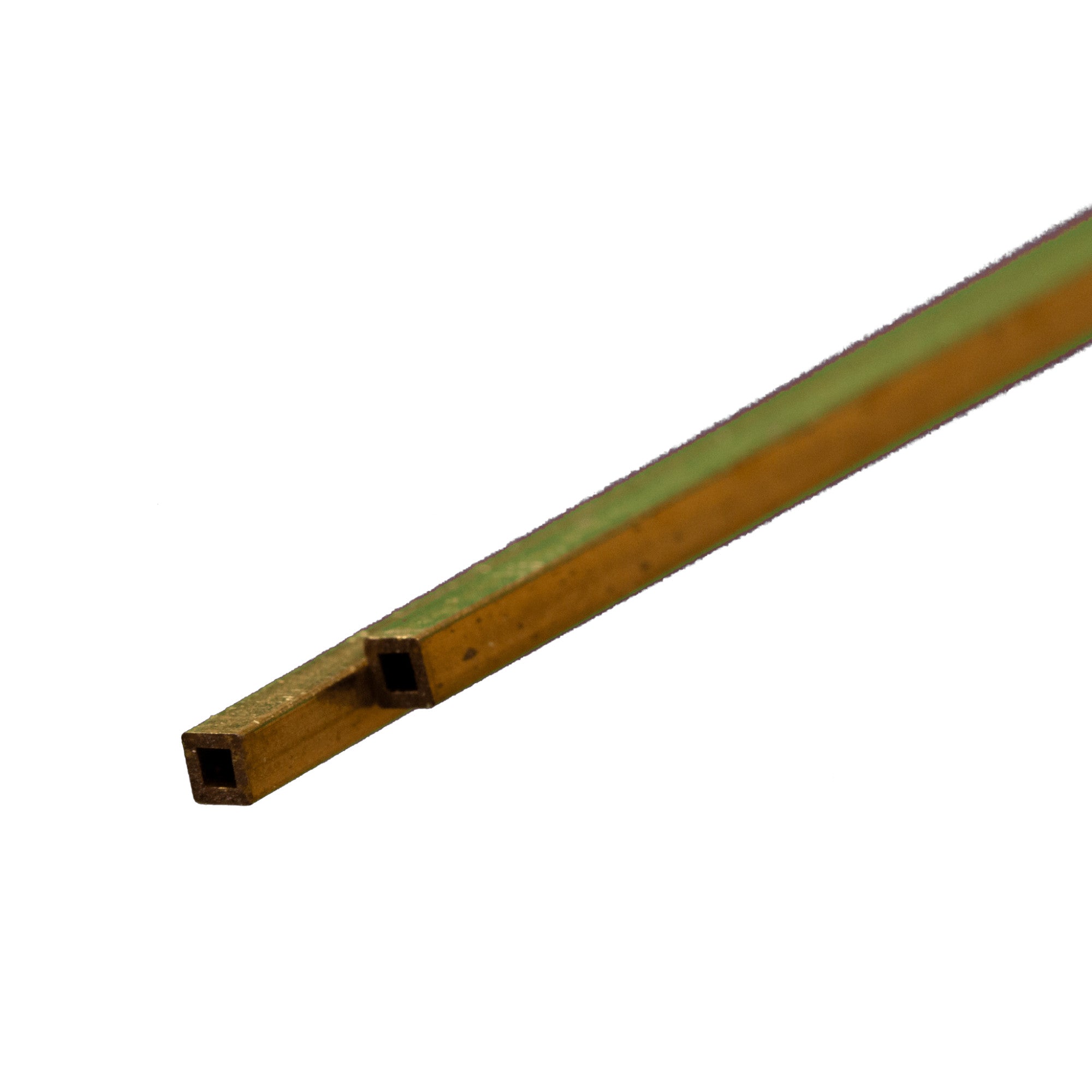 Brass Square Tube 2  300mm - .45mm Wall