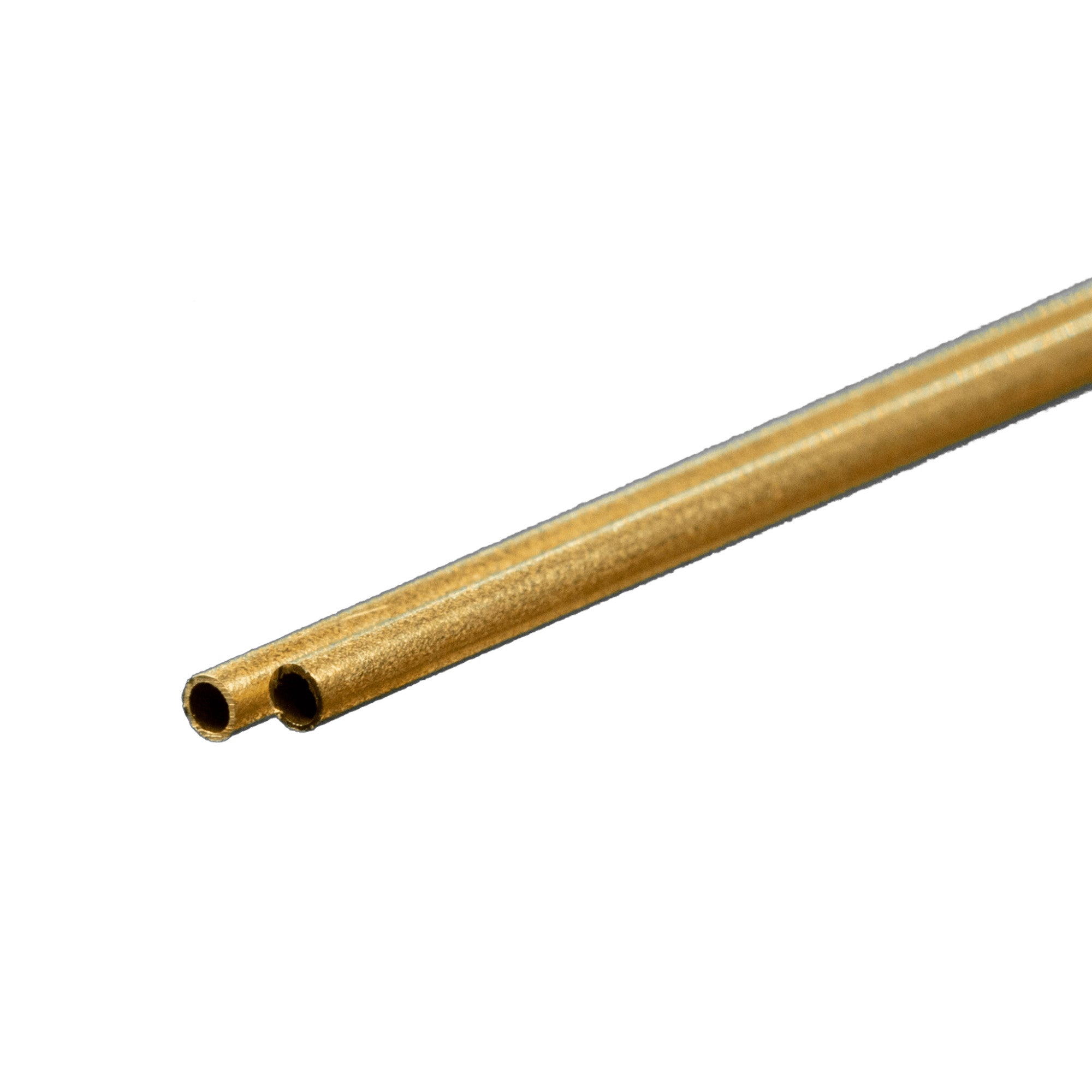 Brass Round Tube 1/16  12in - .006in Wall (2 pcs)