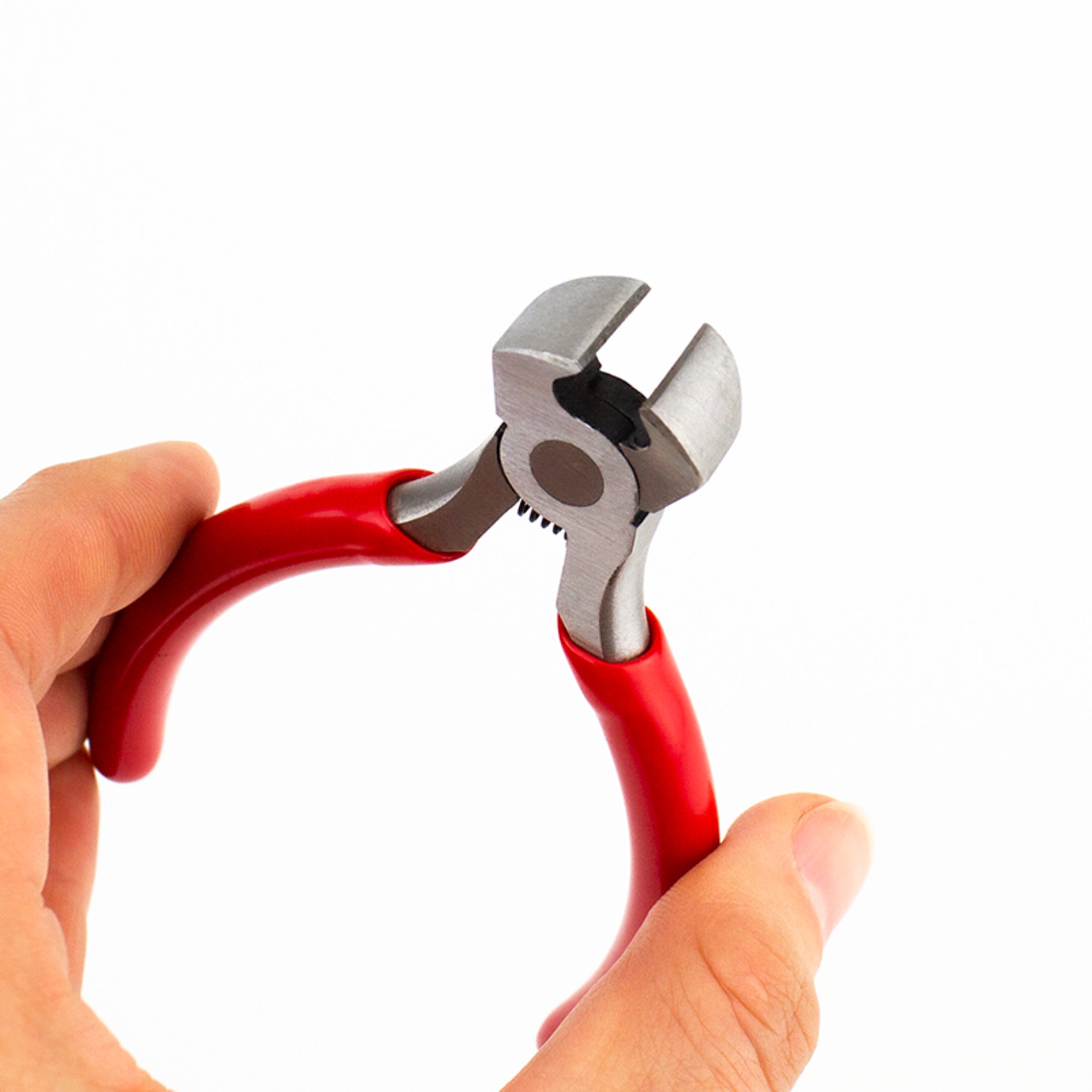 5in Spring Loaded Soft Grip Plier, End Nipper (Carded)