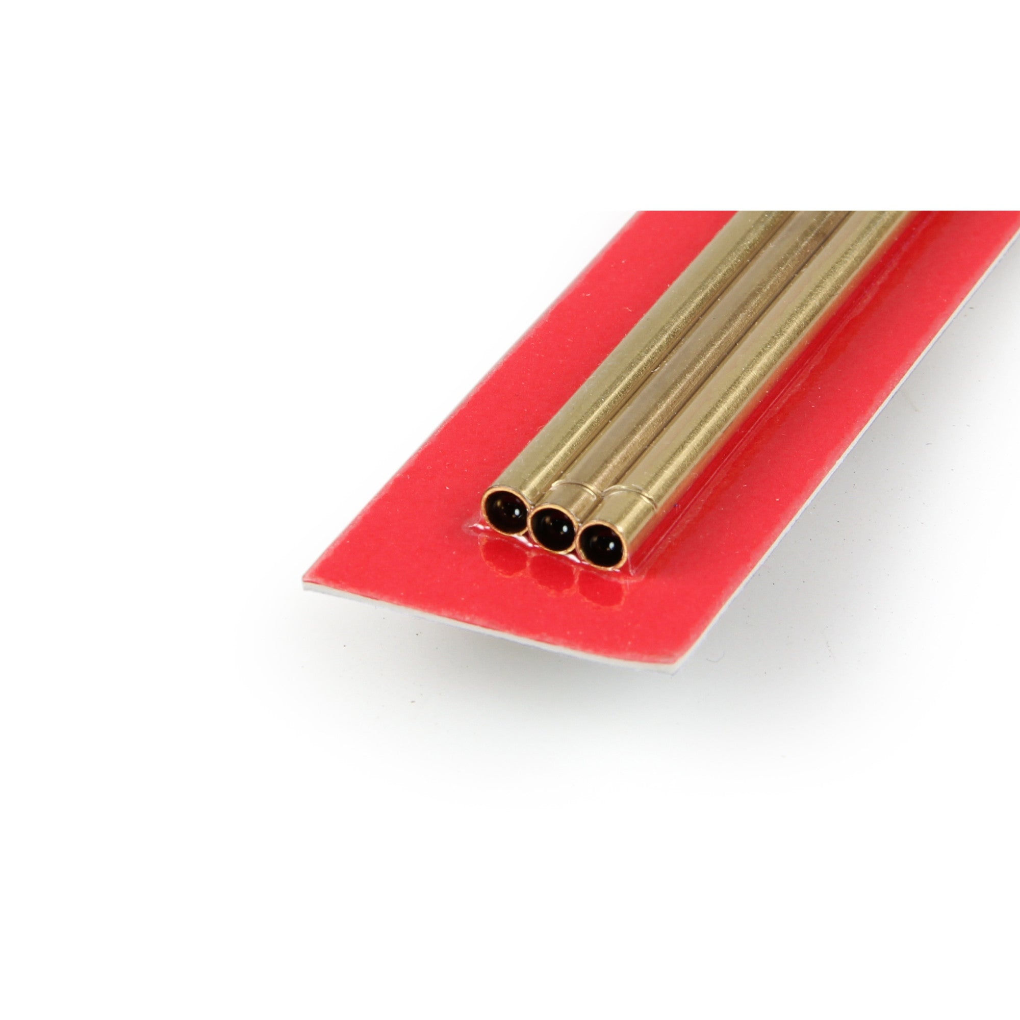 1mm Brass Round Tube, .225mm Wall (300mm long) (4 pcs)