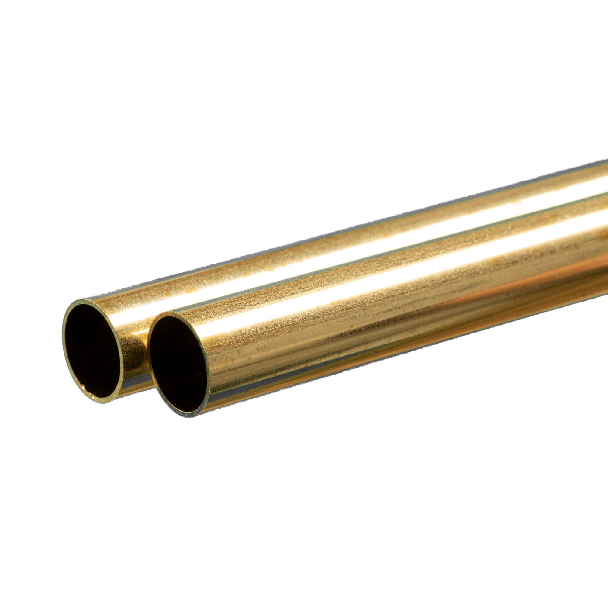 Brass Round Tube 1/16  12in - .006in Wall (2 pcs)