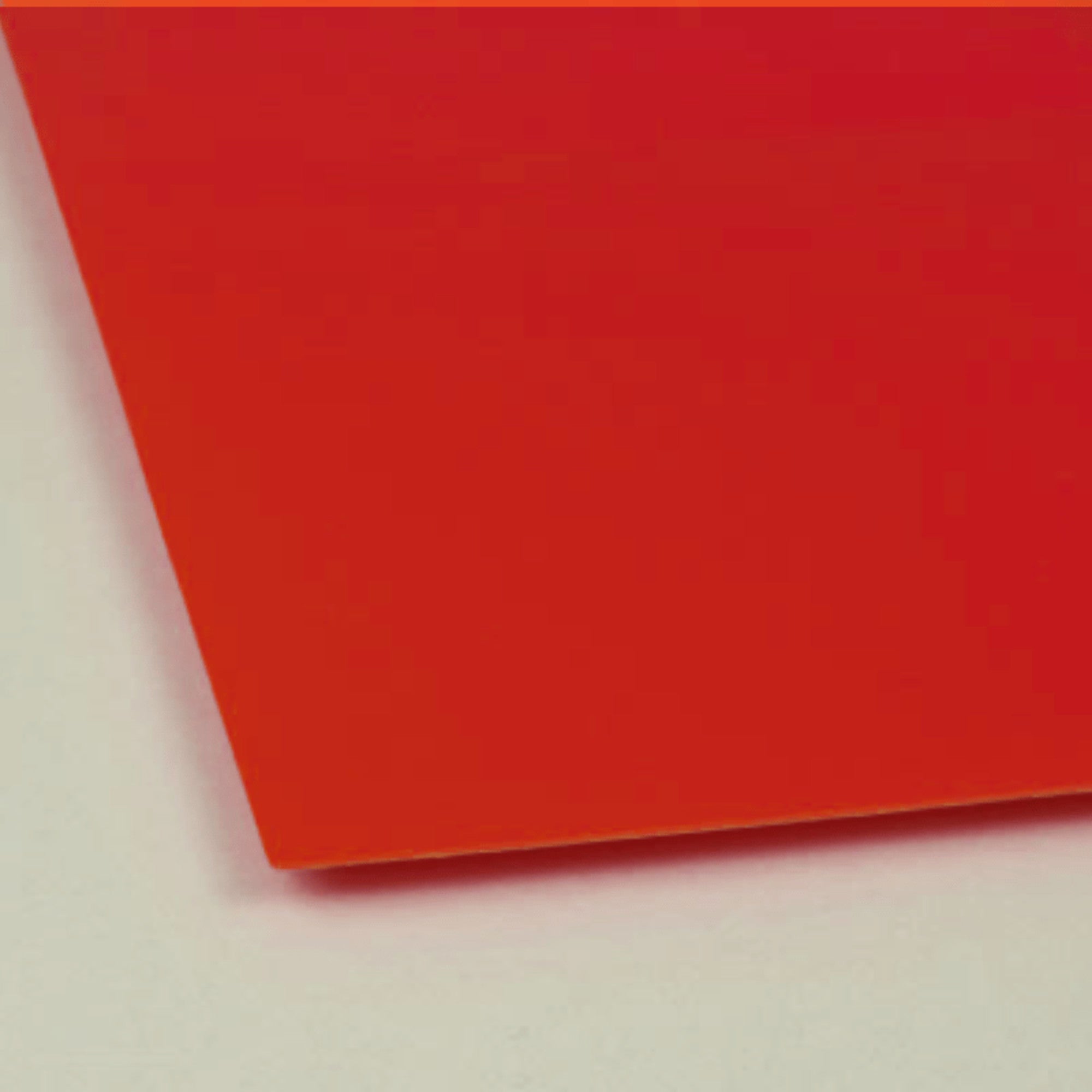 HIPS sheet coloured 1.0  457  254mm (20 pcs) - Red