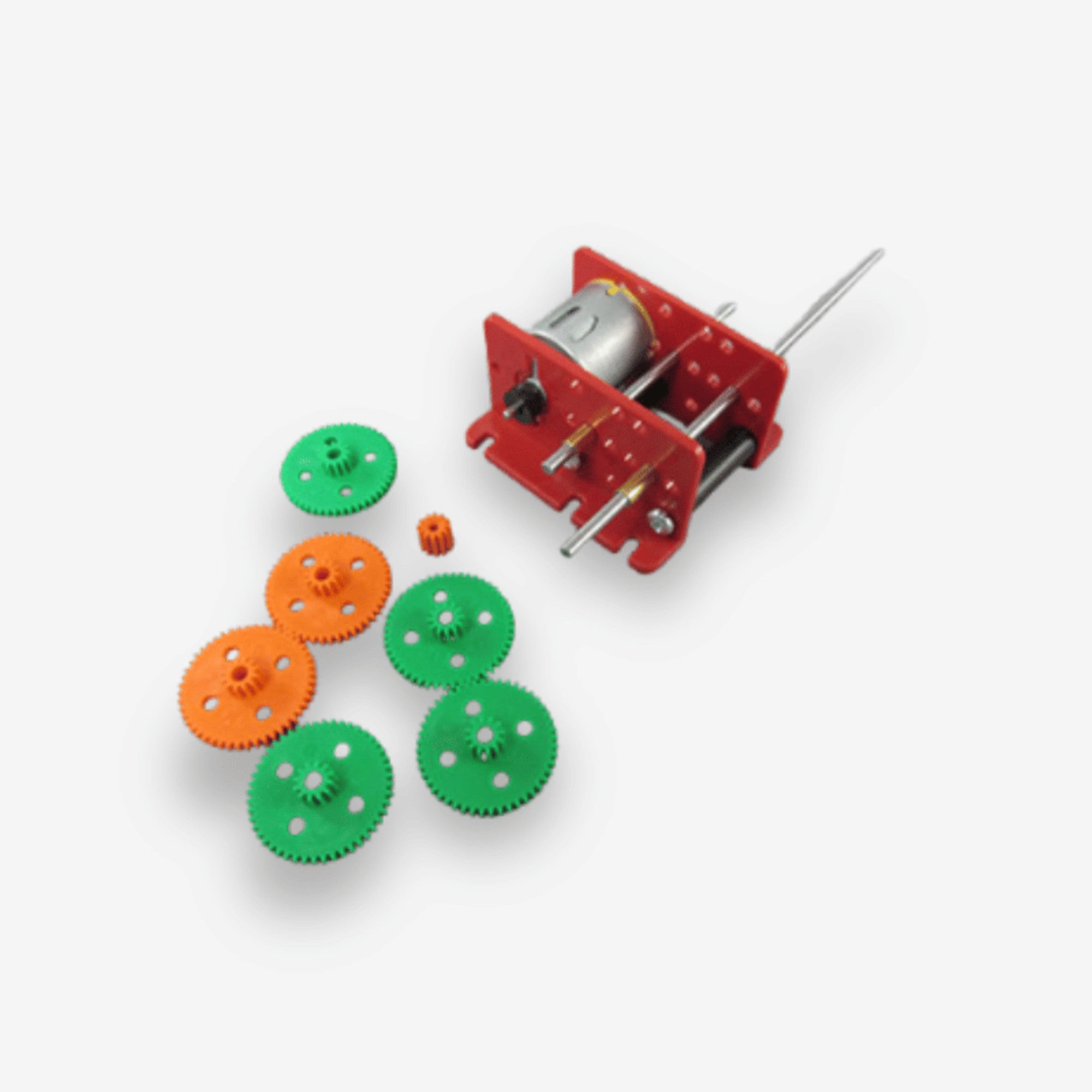 Motor/gearbox multi ratio (plastic gears)