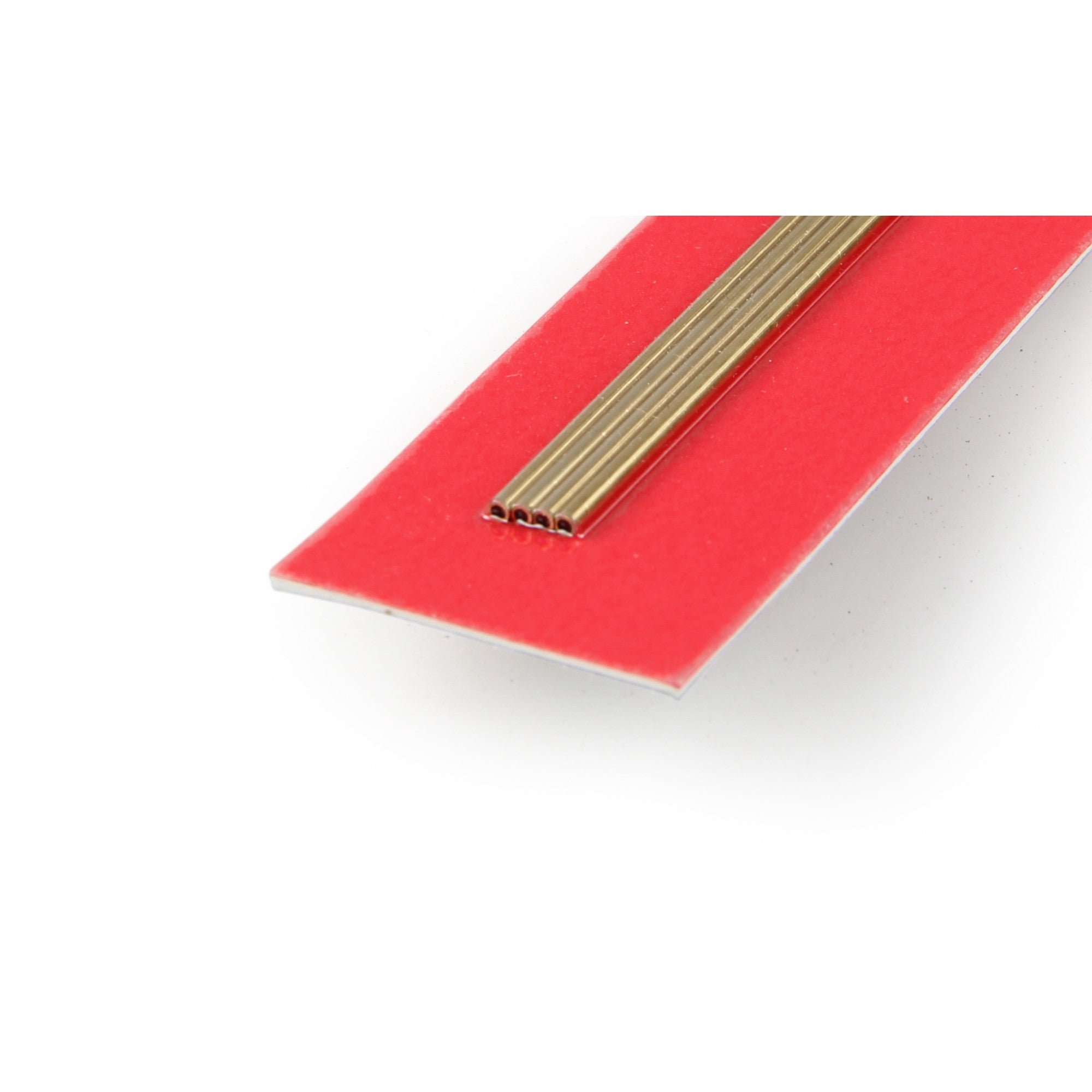 1mm Brass Round Tube, .225mm Wall (300mm long) (4 pcs)