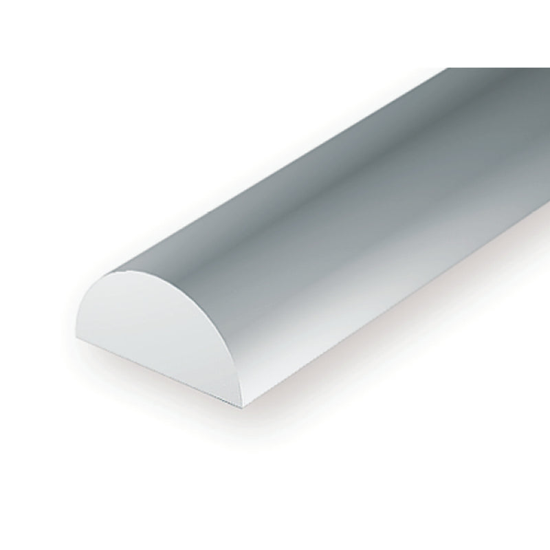 14in (~35cm) Half Round Strip .040in (~1.0mm) (5 per pack)