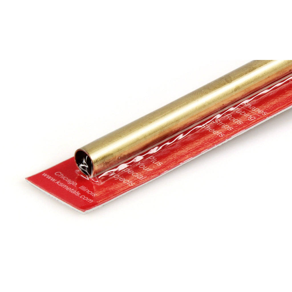 Brass Round Tube 1/16  12in - .014in Wall (3 pcs)