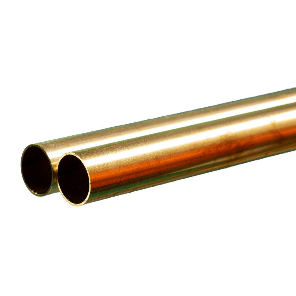 Brass Round Tube 1/16  12in - .014in Wall (3 pcs)