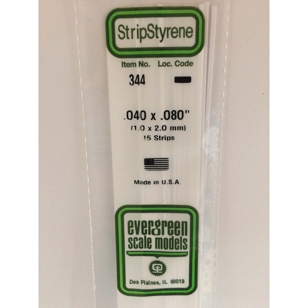 24in (~60cm) Strip .040x.080in (~1.0x2.0mm) (15 per pack)