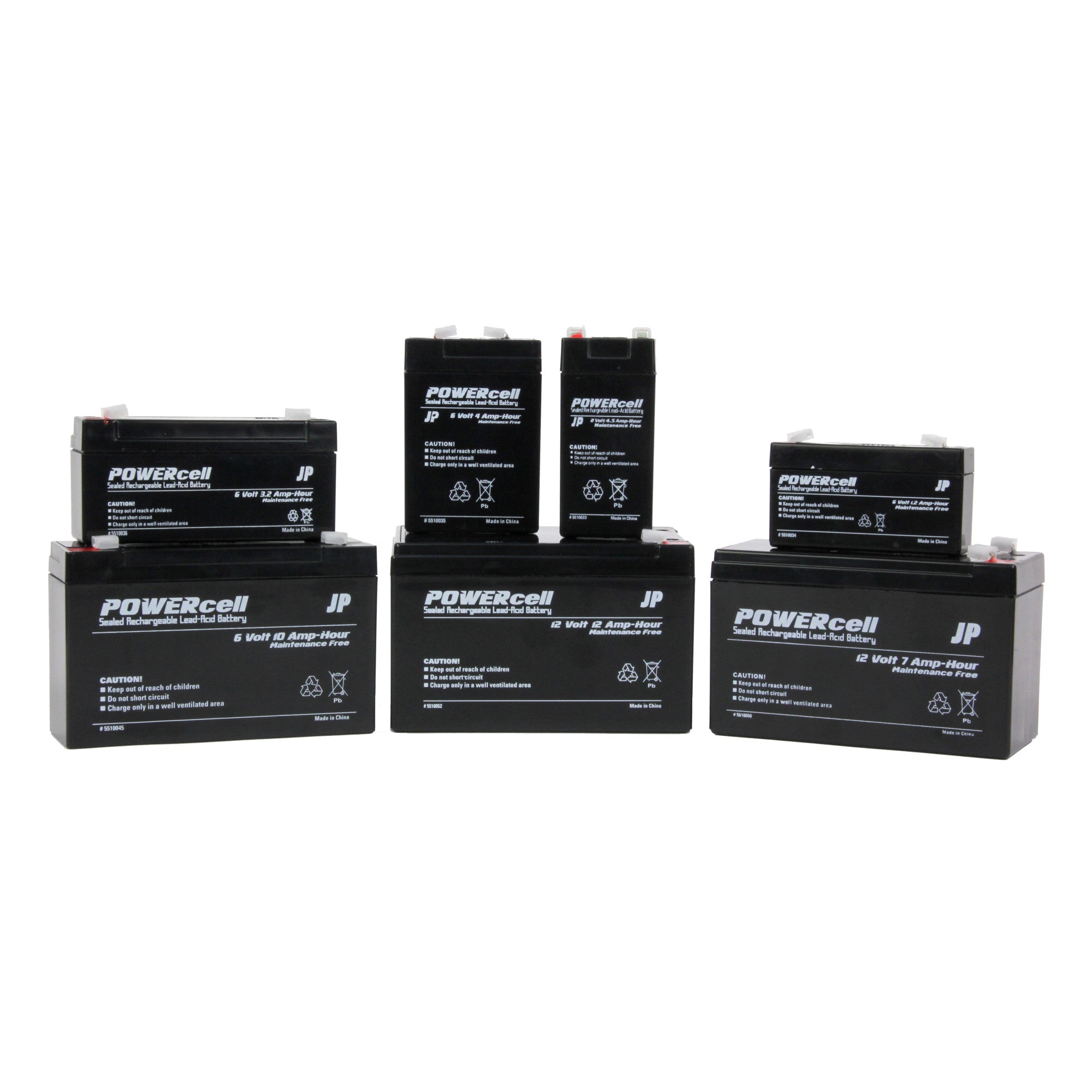 2V 4.5Ah Powercell Gel Battery