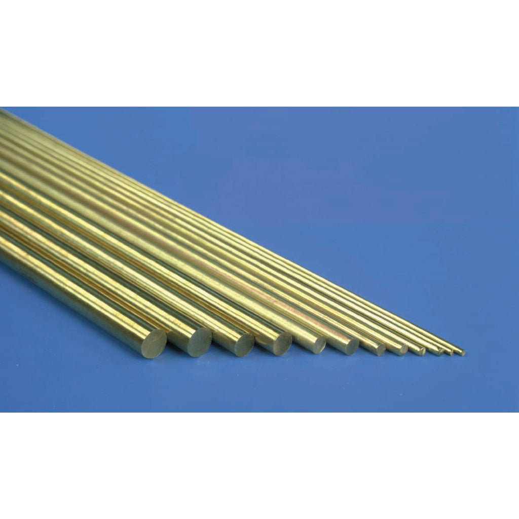 Brass Round Rod .020in  12in (5 pcs)