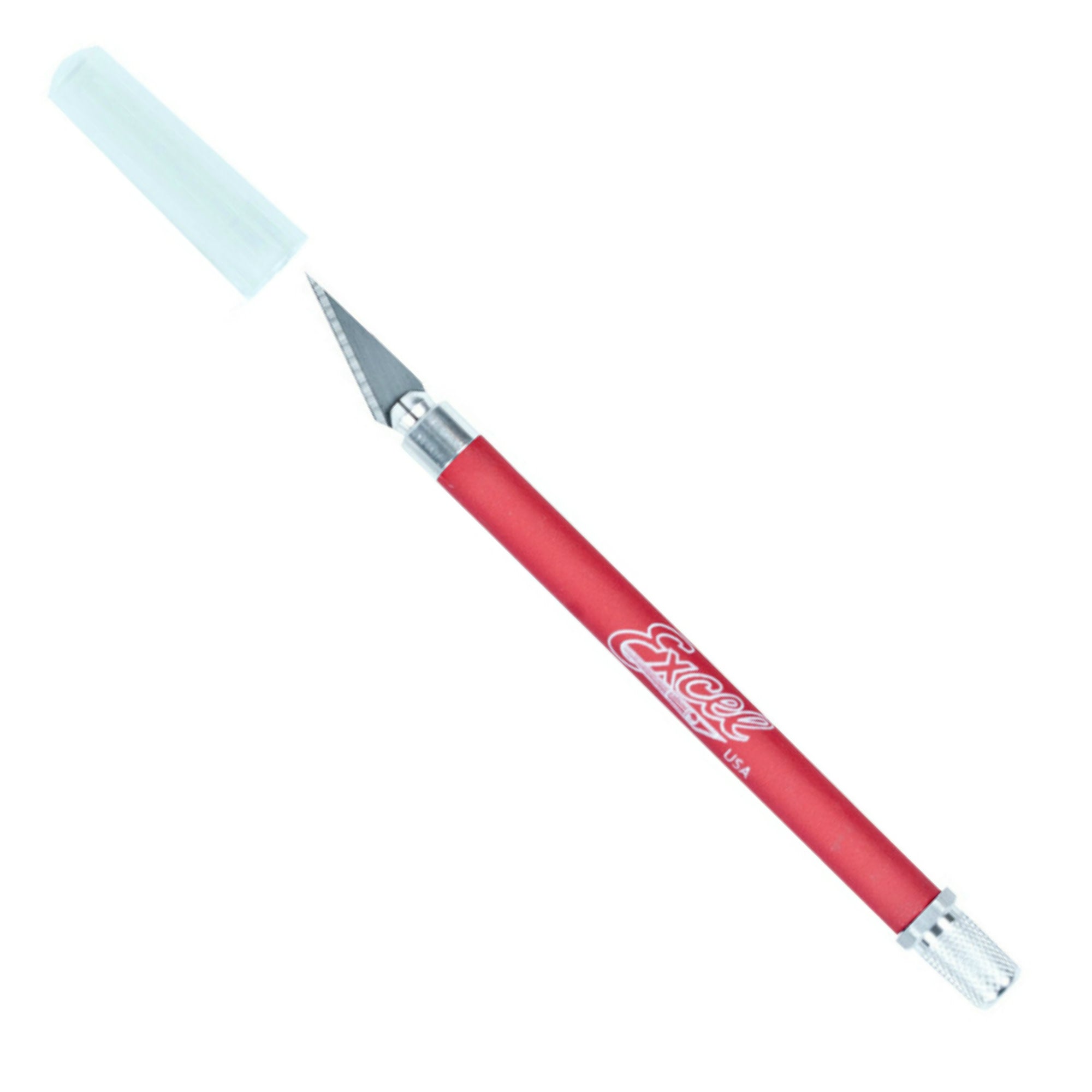 K18 Grip-On Knife with Safety Cap (#11 Blade), Red (Carded)