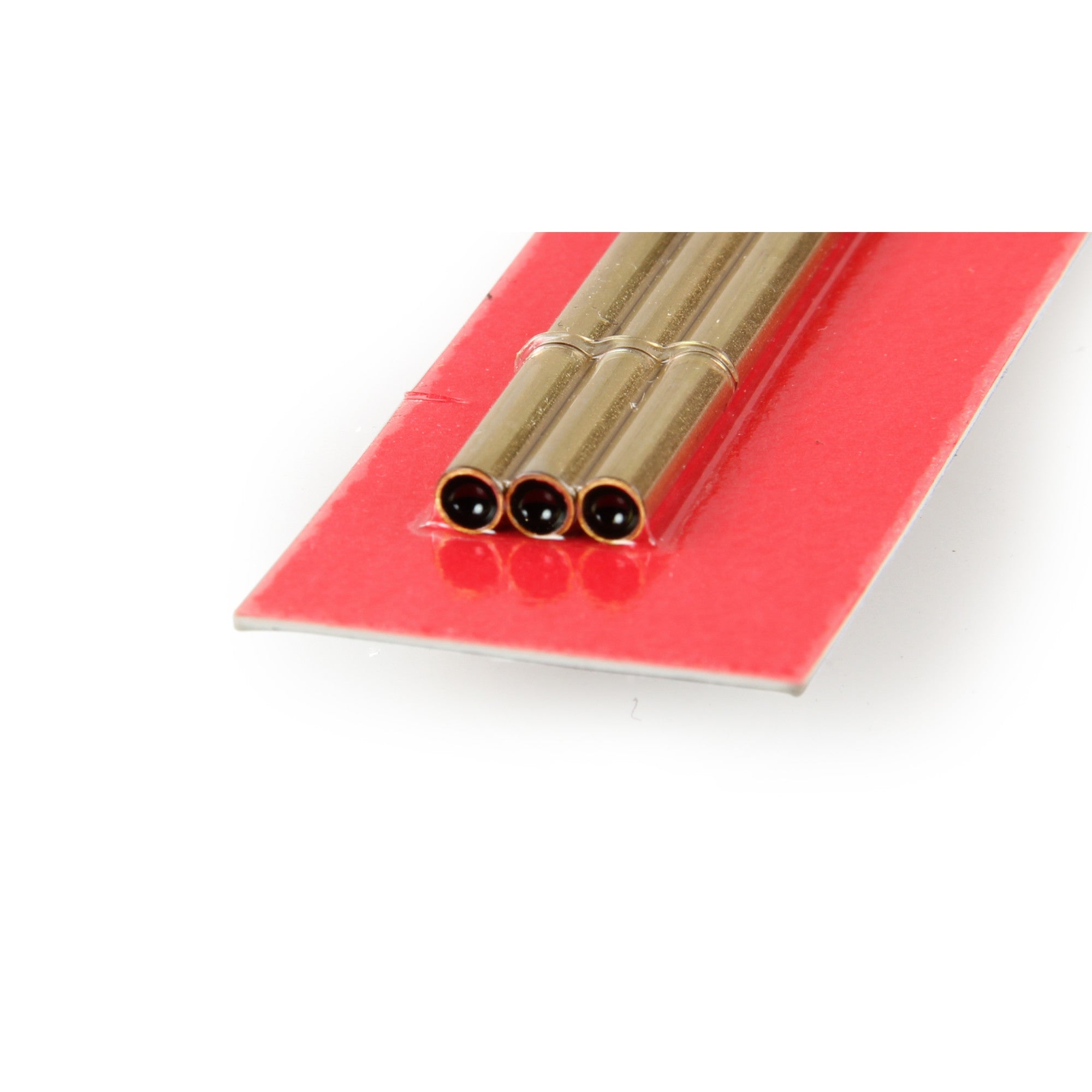 1mm Brass Round Tube, .225mm Wall (300mm long) (4 pcs)