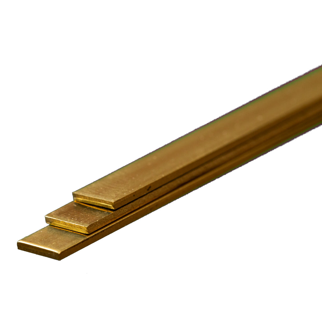 Brass Strip 0.5  6  300mm (3 pcs)