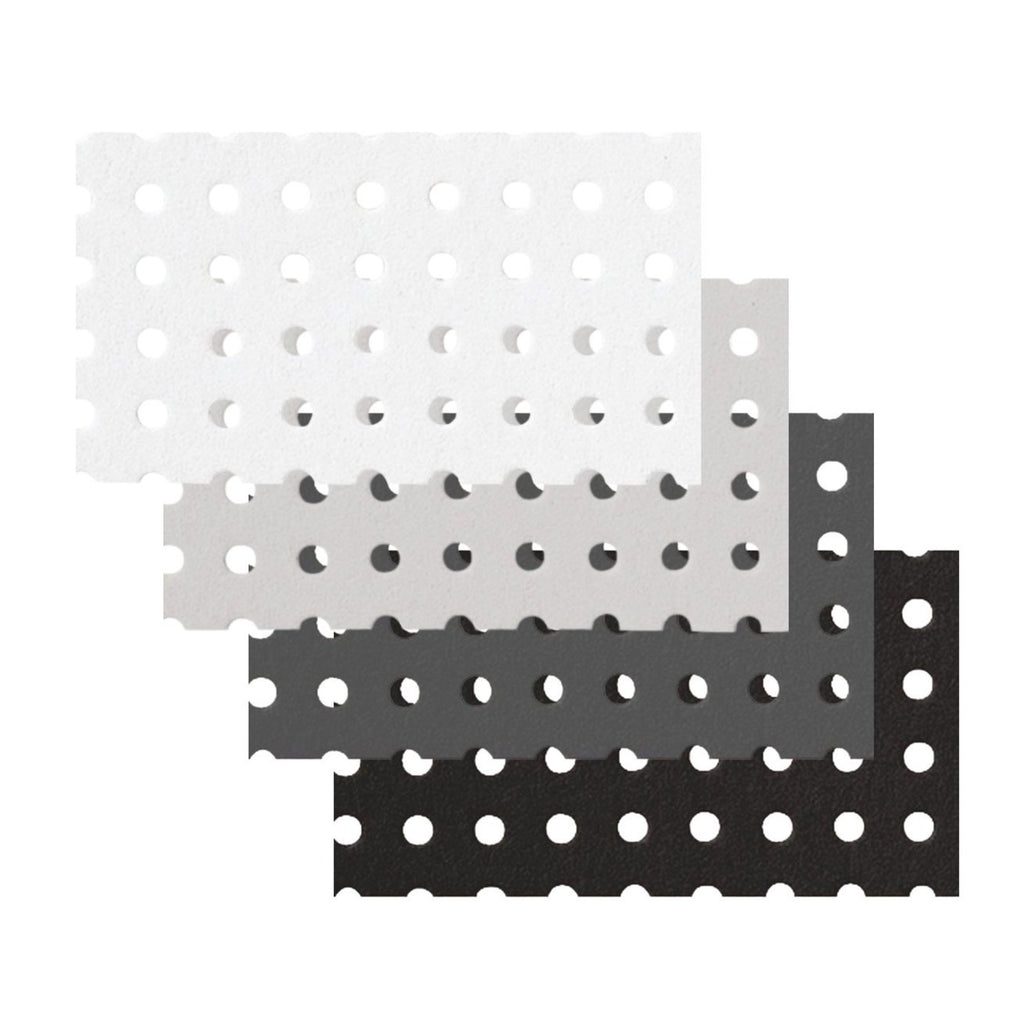 Card Perforated 350  500mm Black