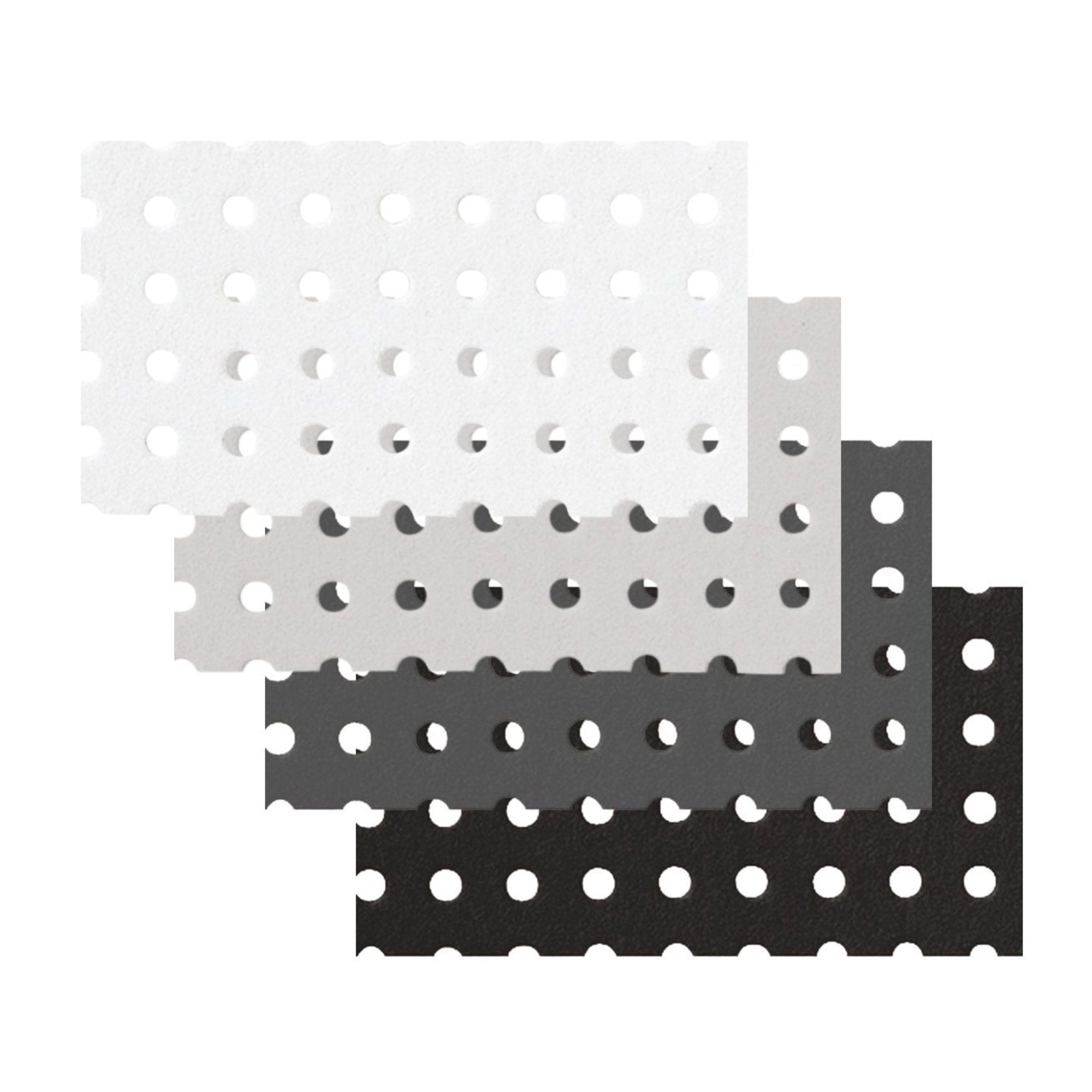 Card Perforated 350  500mm Black