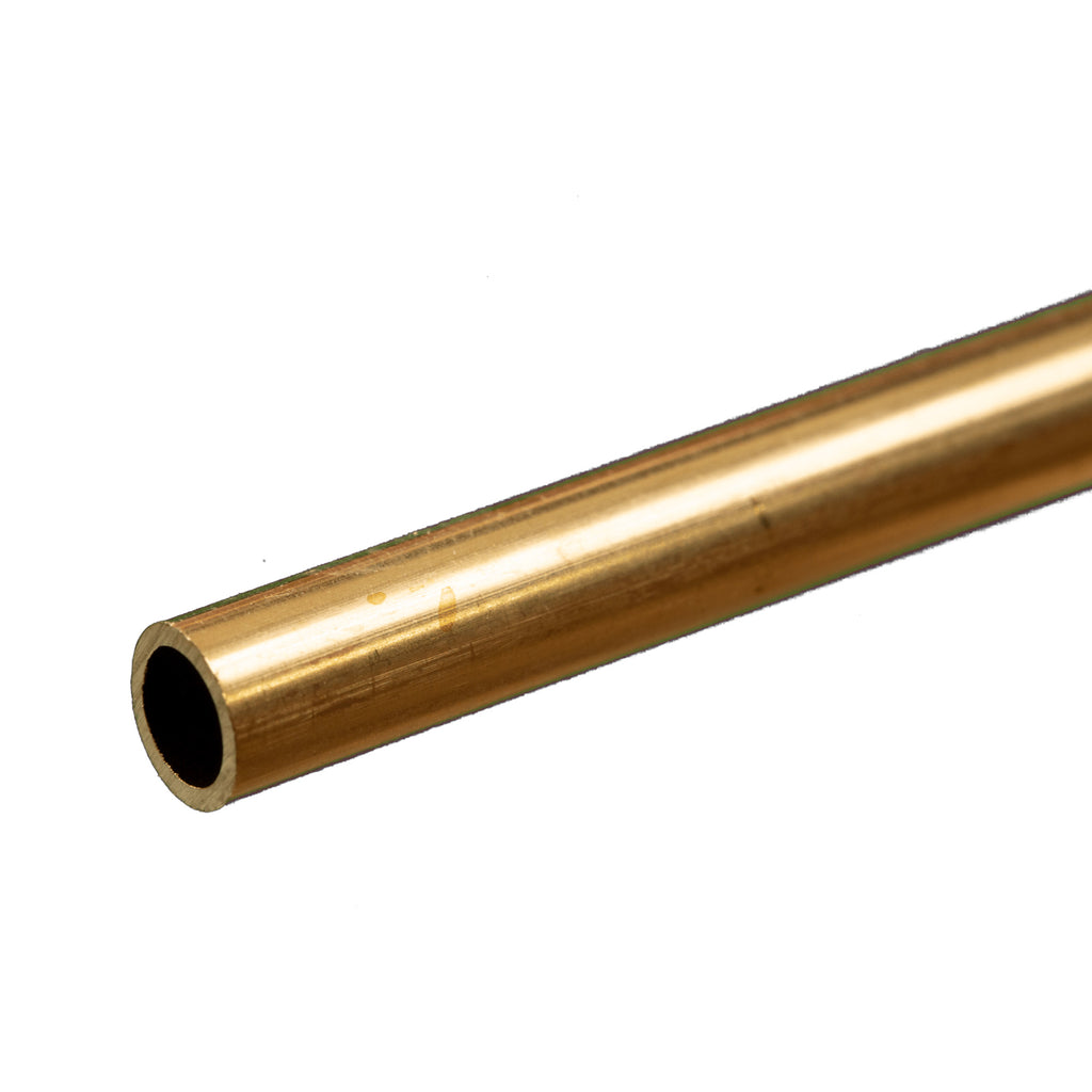 Brass Round Tube 1/16  12in - .014in Wall (3 pcs)