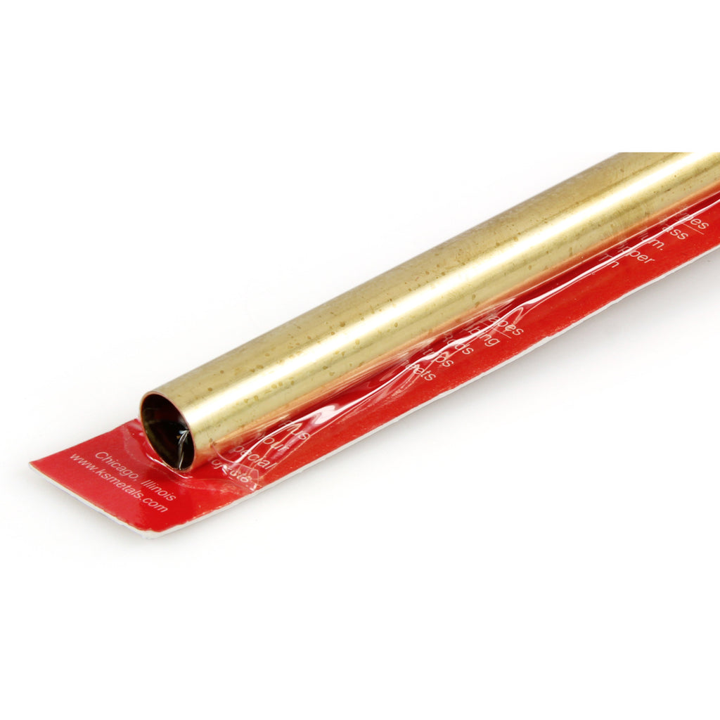 Brass Round Tube 1/16  12in - .014in Wall (3 pcs)