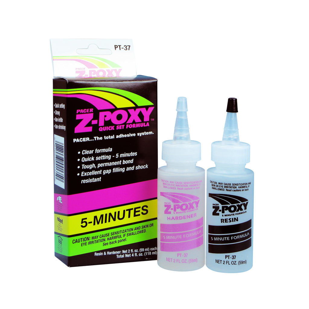 PT36 Z-Poxy 5 Minute Epoxy Dual Syringe 1oz