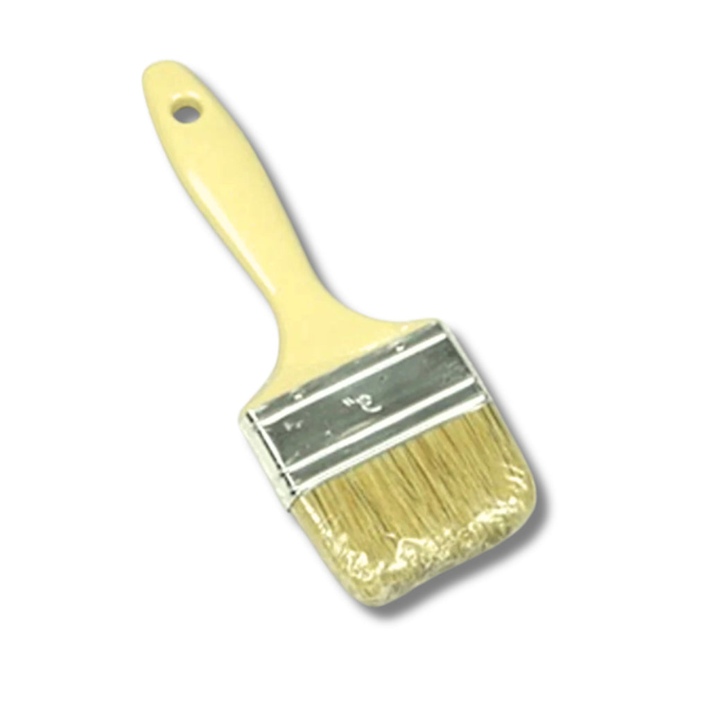 Brush, Natural Bristles, Plastic Handle - 25mm
