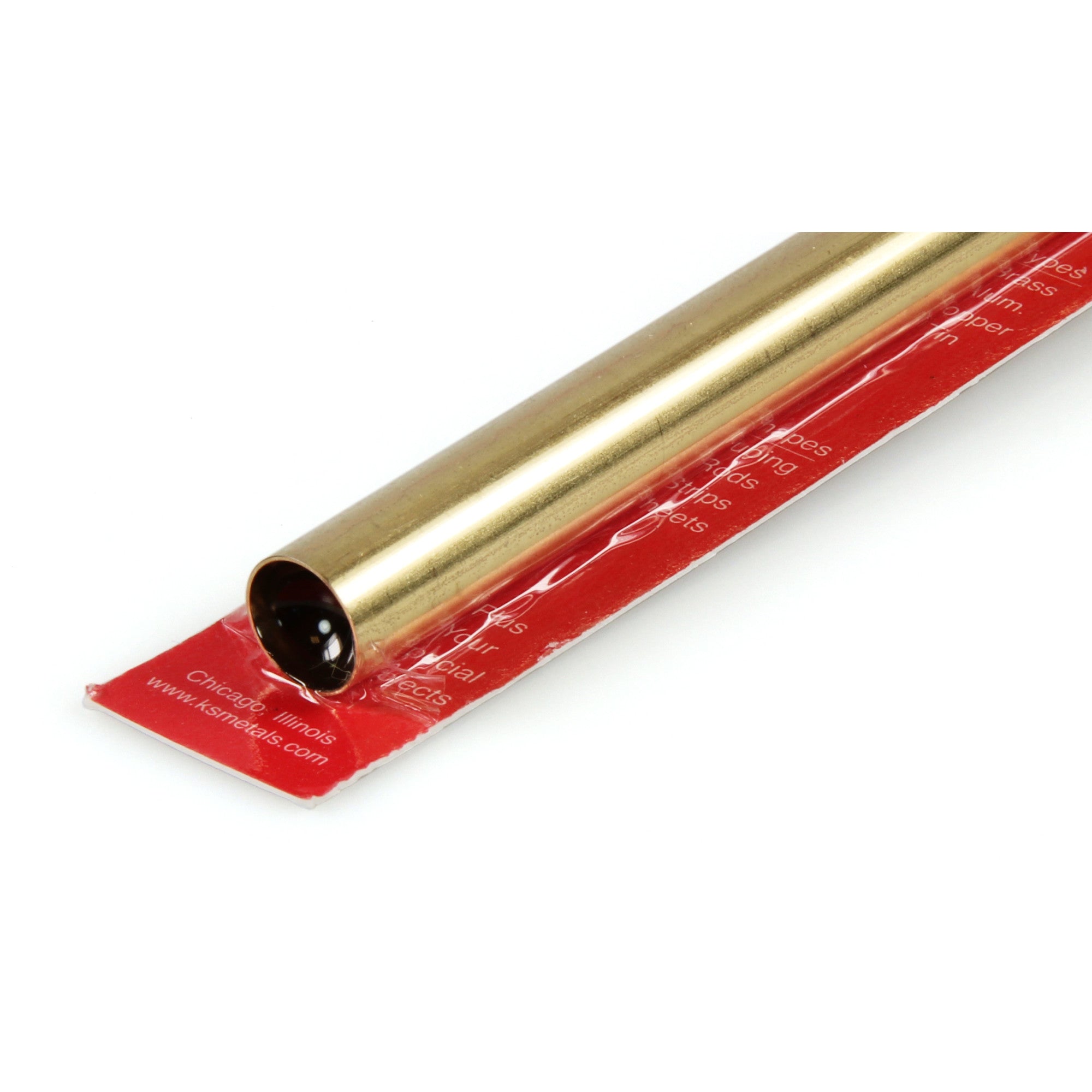 Brass Round Tube 1/16  12in - .006in Wall (2 pcs)