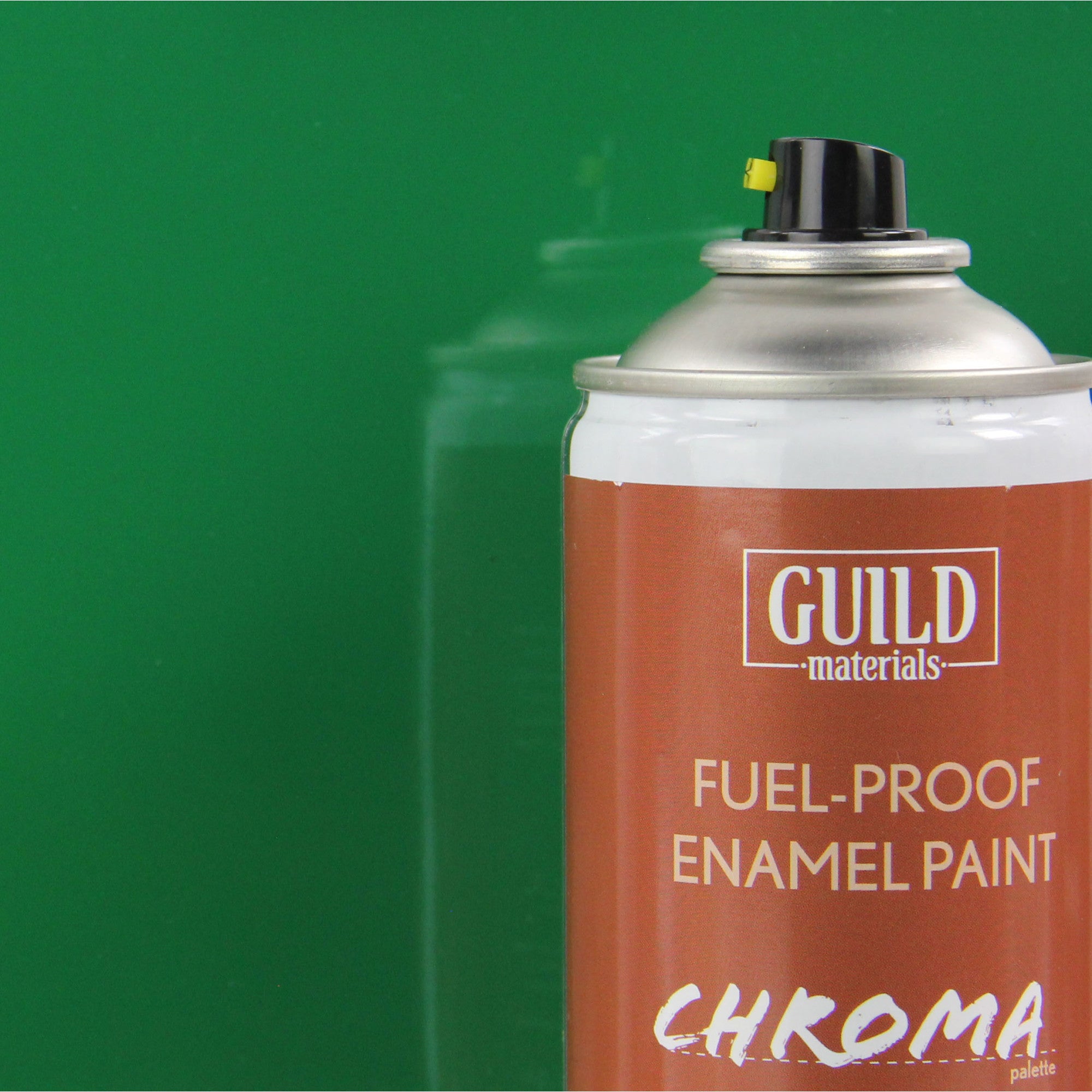Chroma Enamel Fuelproof Paint Gloss Red (400ml Aerosol)