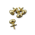 Brass knob 6.4mm (4 pcs)