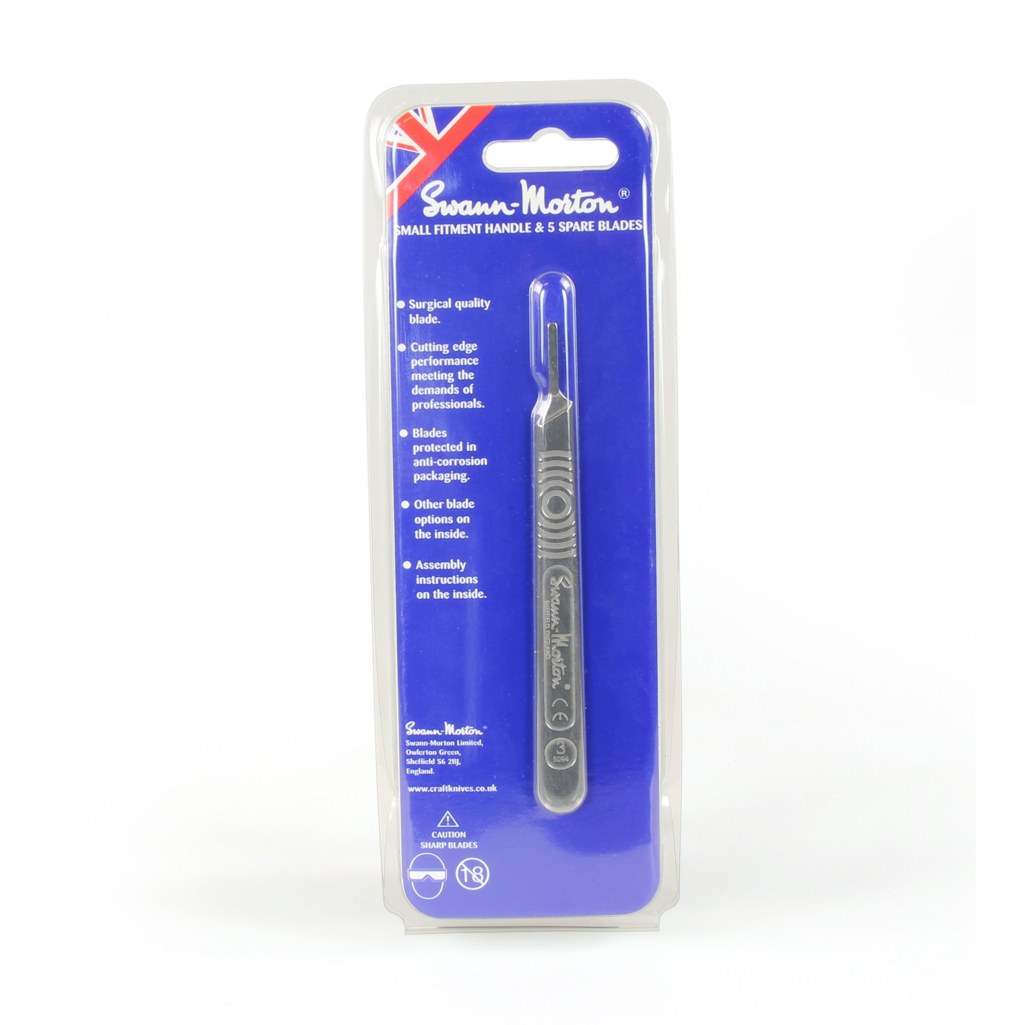 Surgical Knife Handle No 3 & 10A Blades Metal