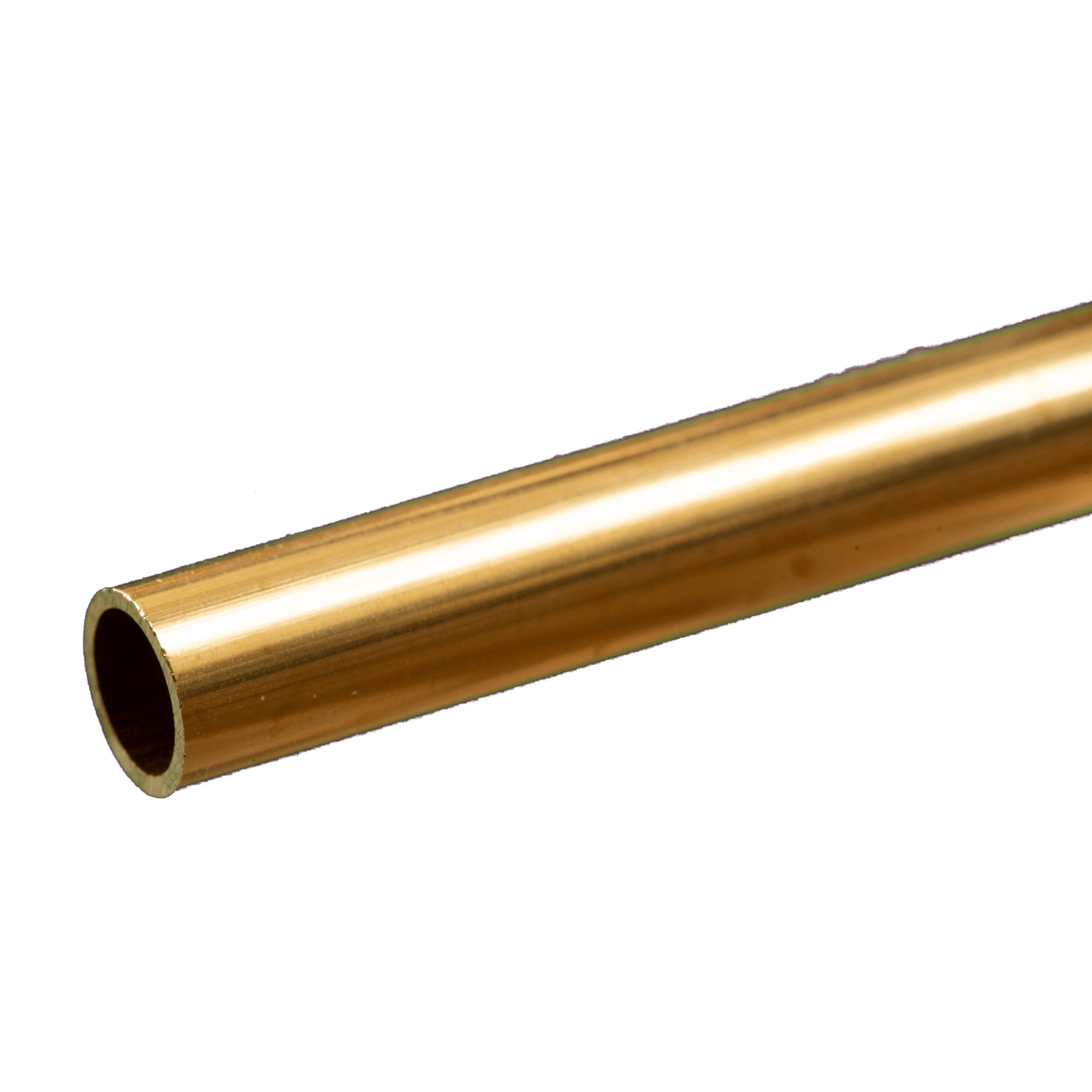 Brass Round Tube 1/16  12in - .006in Wall (2 pcs)