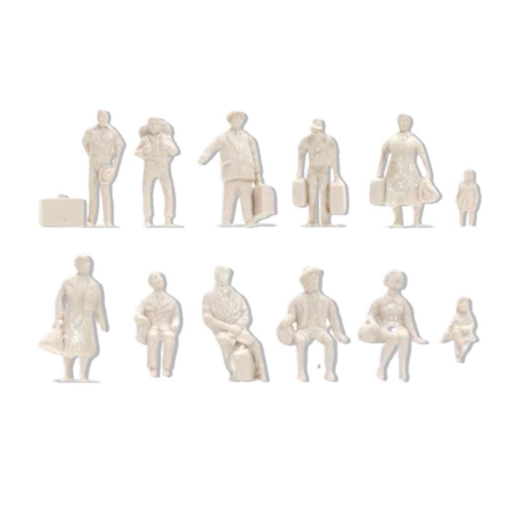 1:100 Figures Standing/Seated (12 pcs)