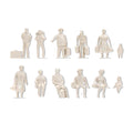 1:100 Figures Standing/Seated (12 pcs)